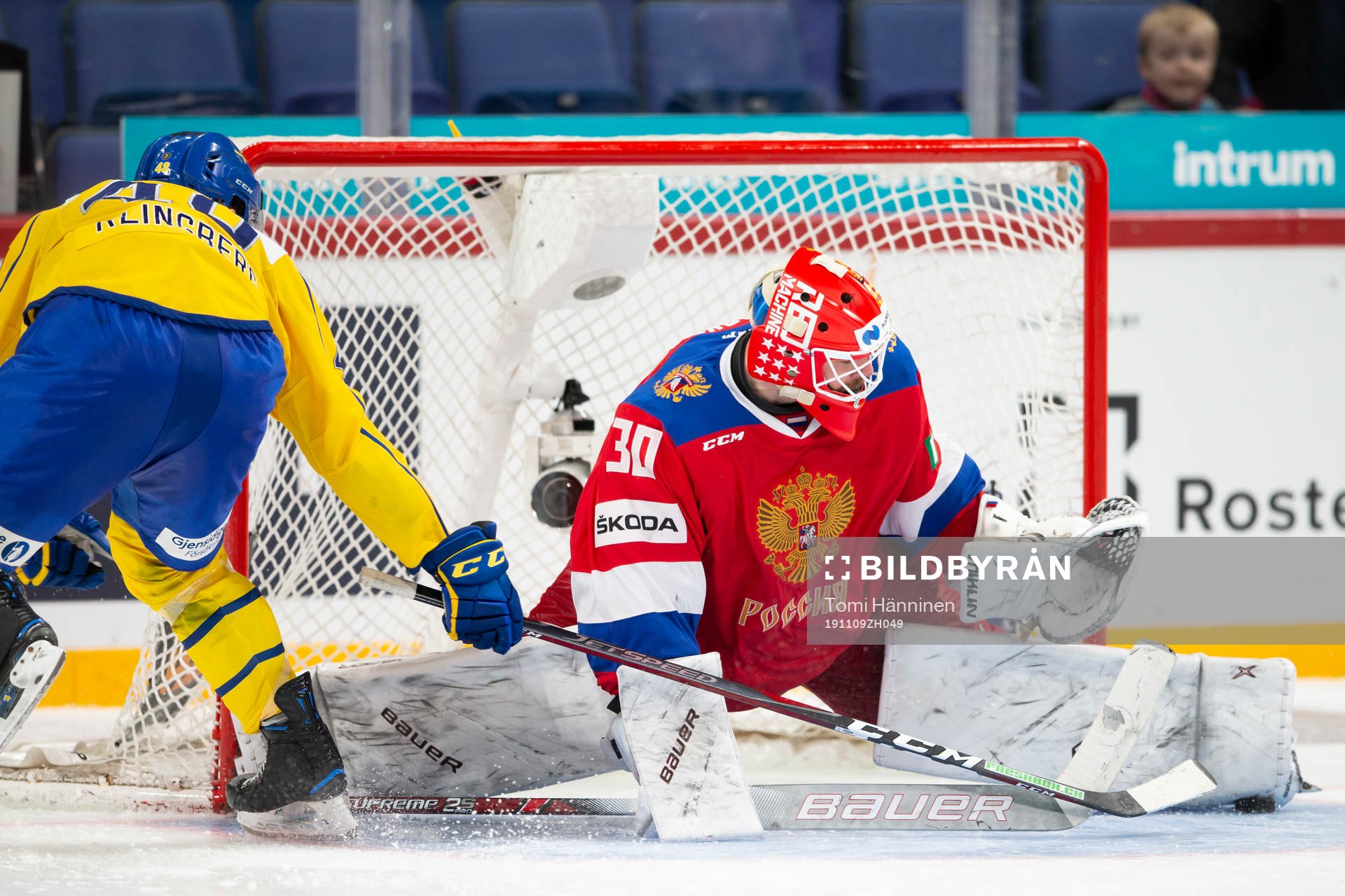 Carl Klingberg #48, SWE, Igor Bobkov #30, RUS