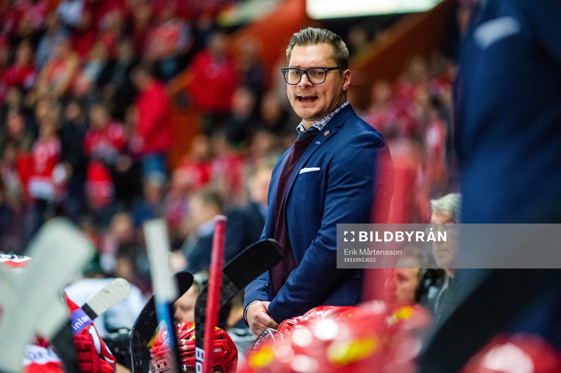 Modos tränare Björn Hellkvist