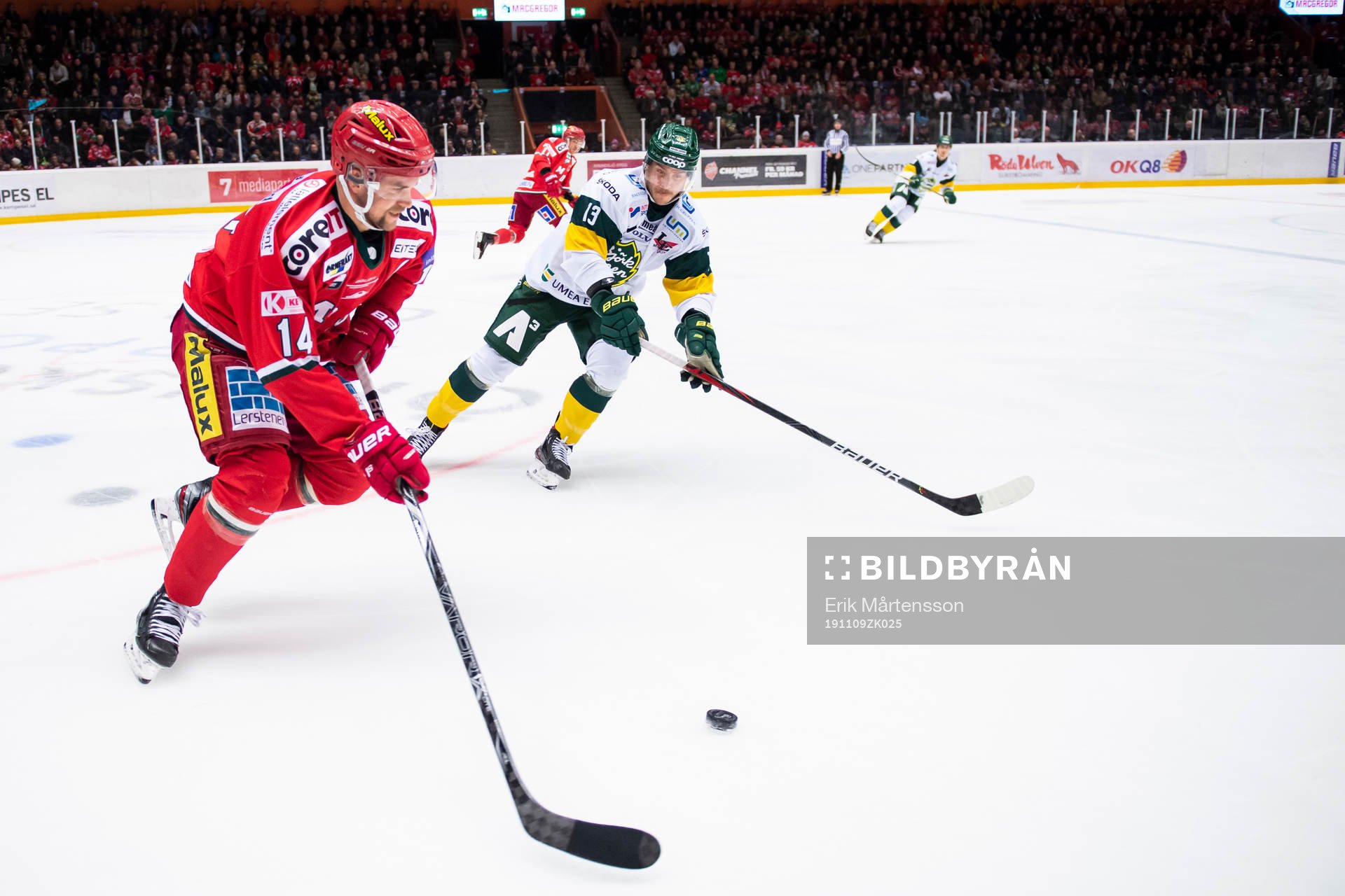 Modos Henrik Björklund och Björklövens Fredric Andersson