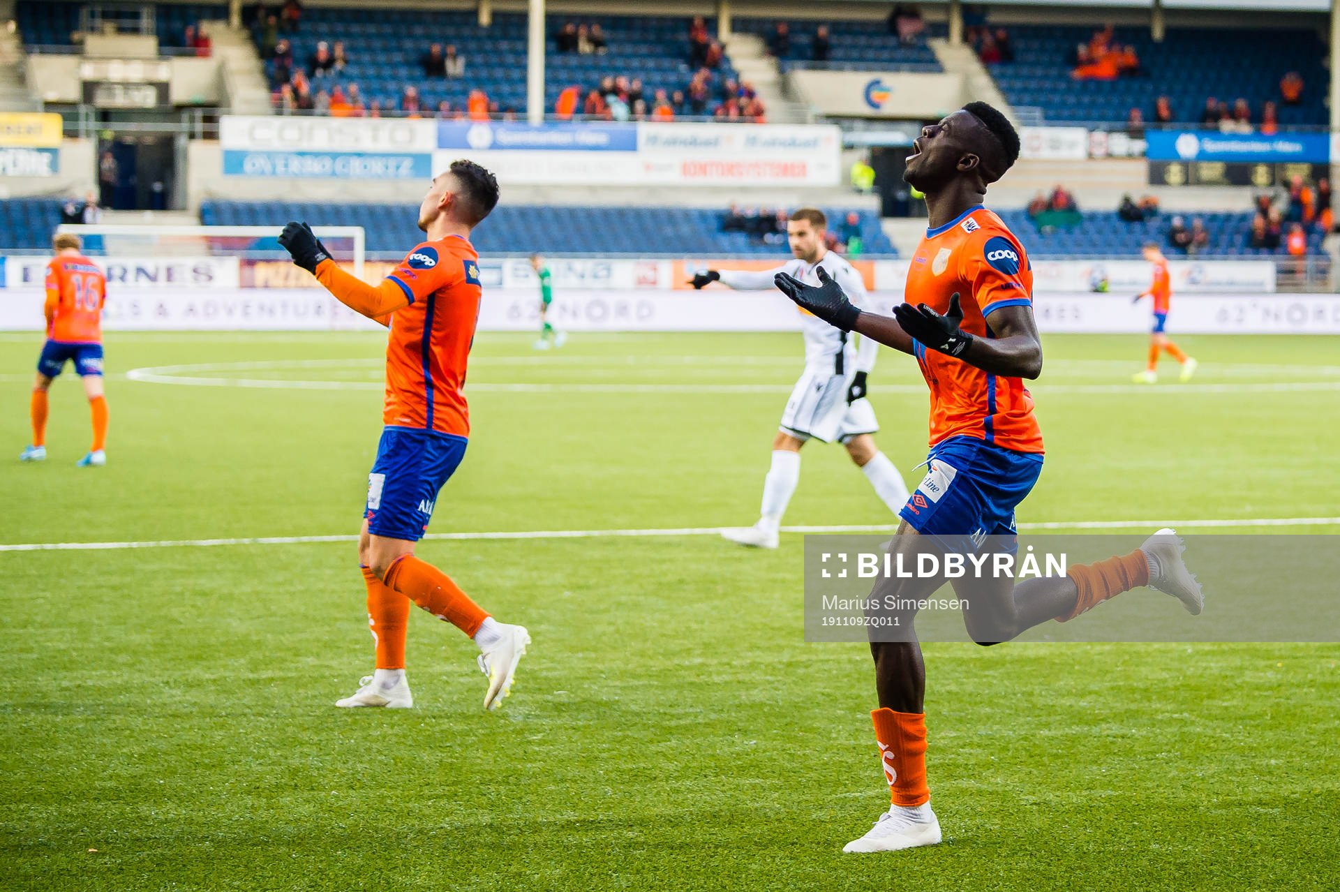 Pape Habib Gueye of Aalesund reacts