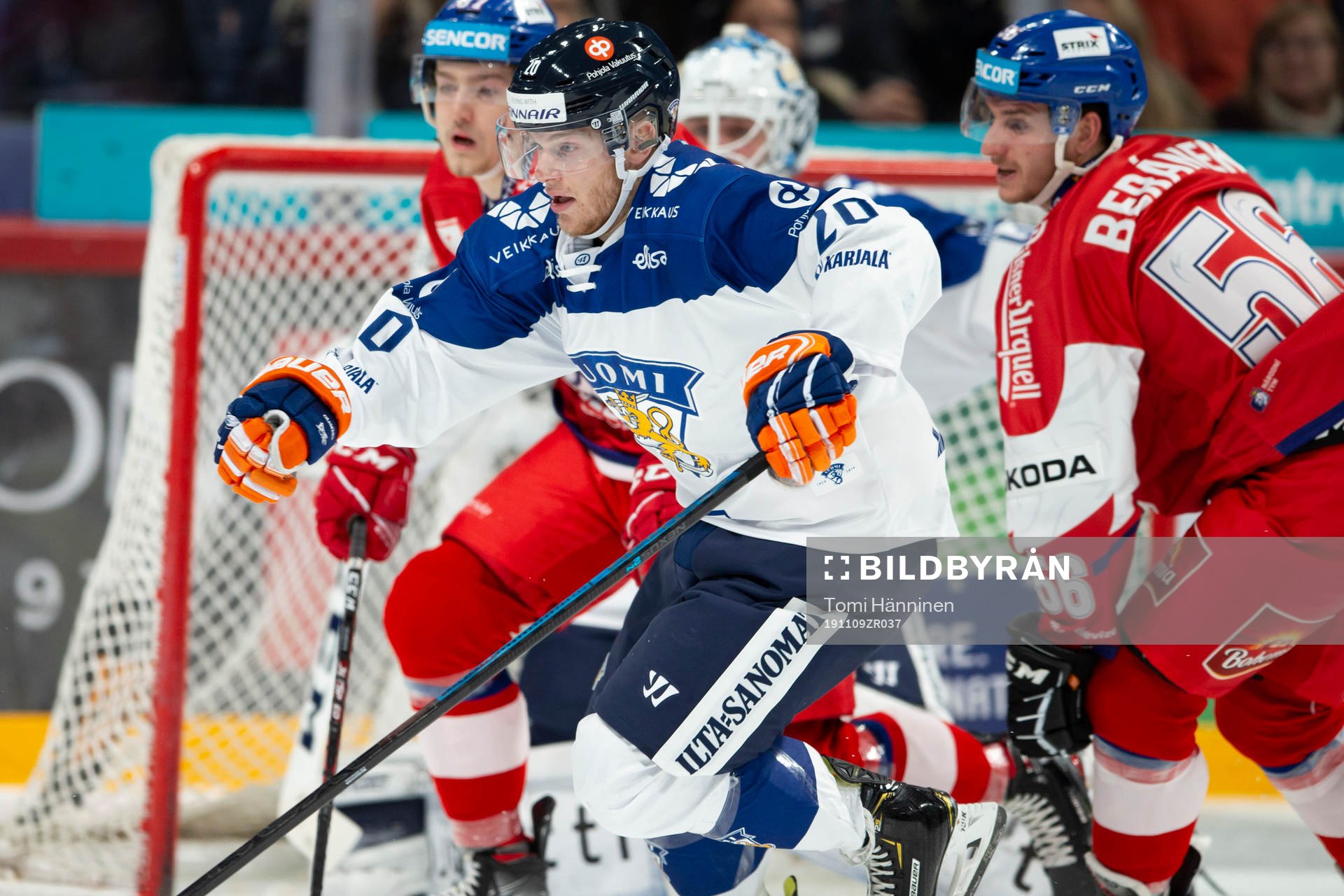 Niko Ojamäki #20, FIN, Ondrej Beranek #56, CZE