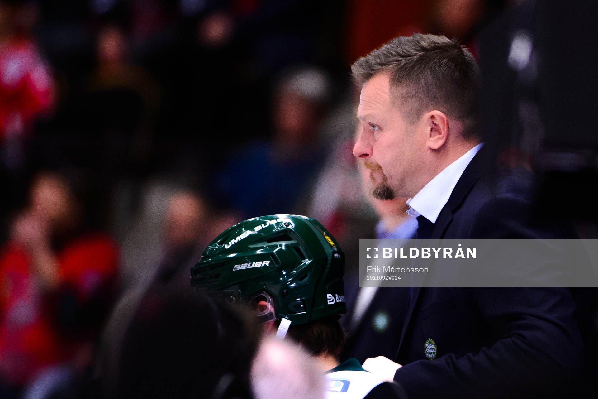 Björklövens tränare Joakim Fagervall