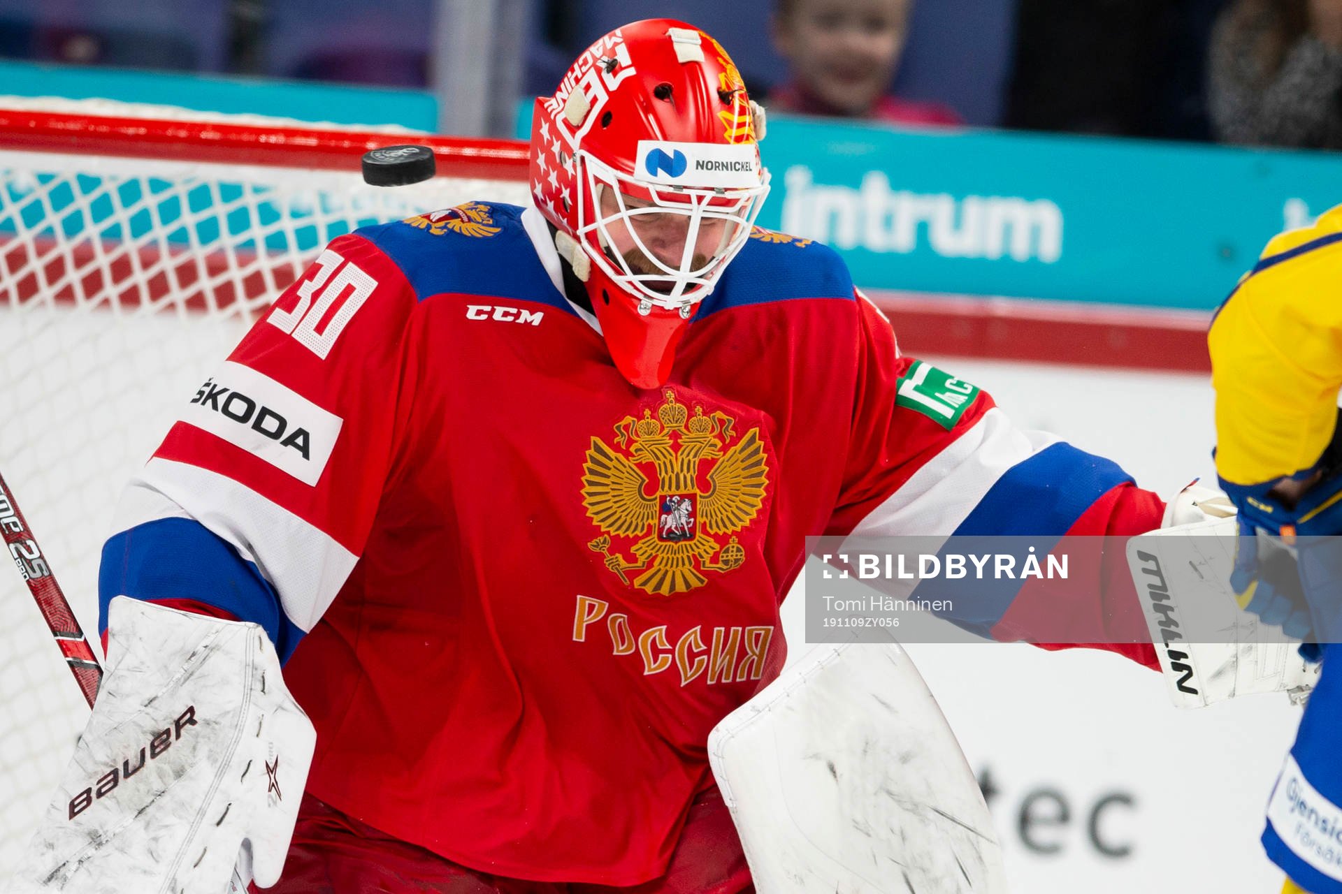 Igor Bobkov #30, RUS, Niklas Hansson #13, SWE