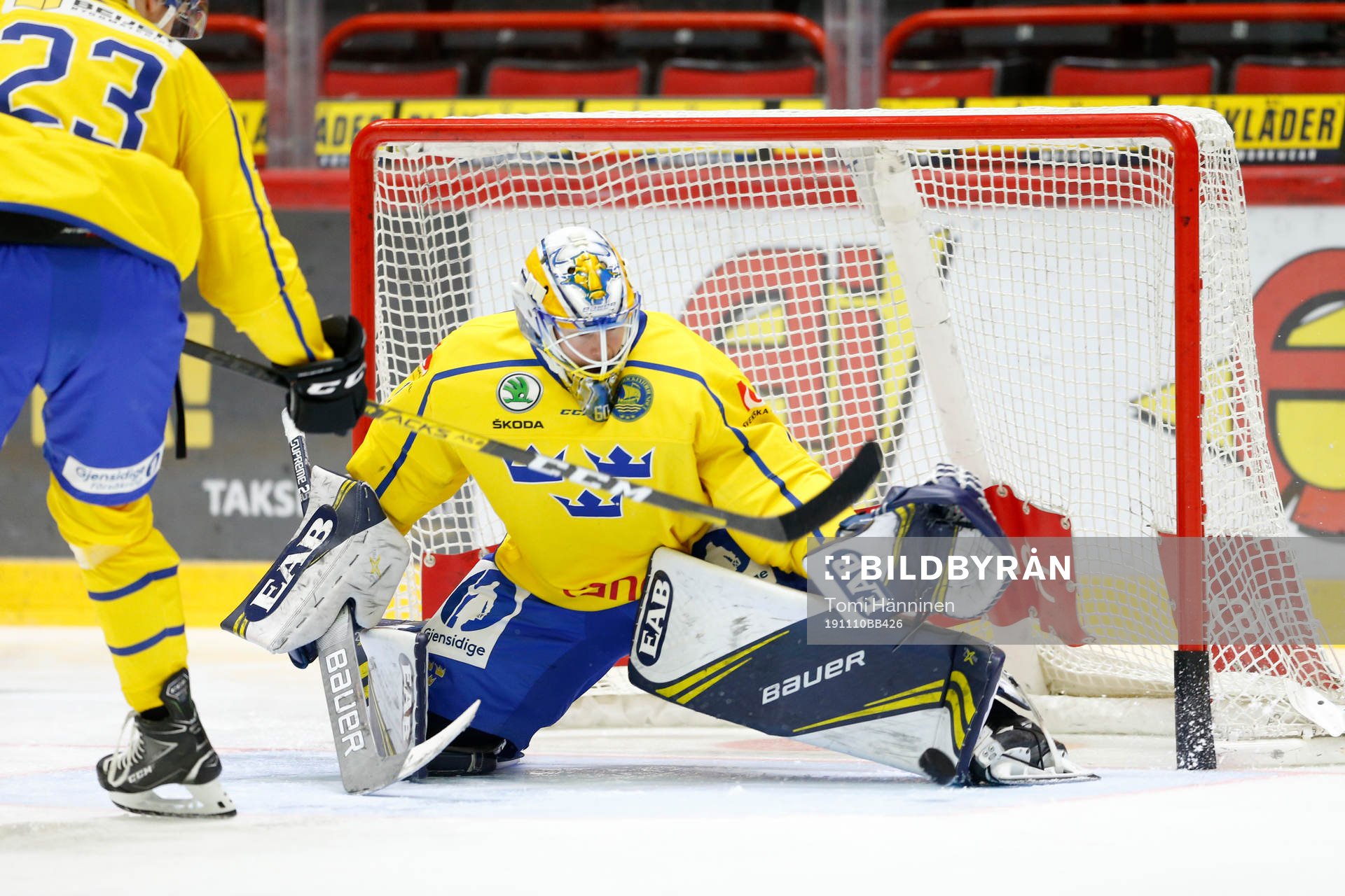 Albin Eriksson #23, SWE, Hugo Alnefelt #1, SWE