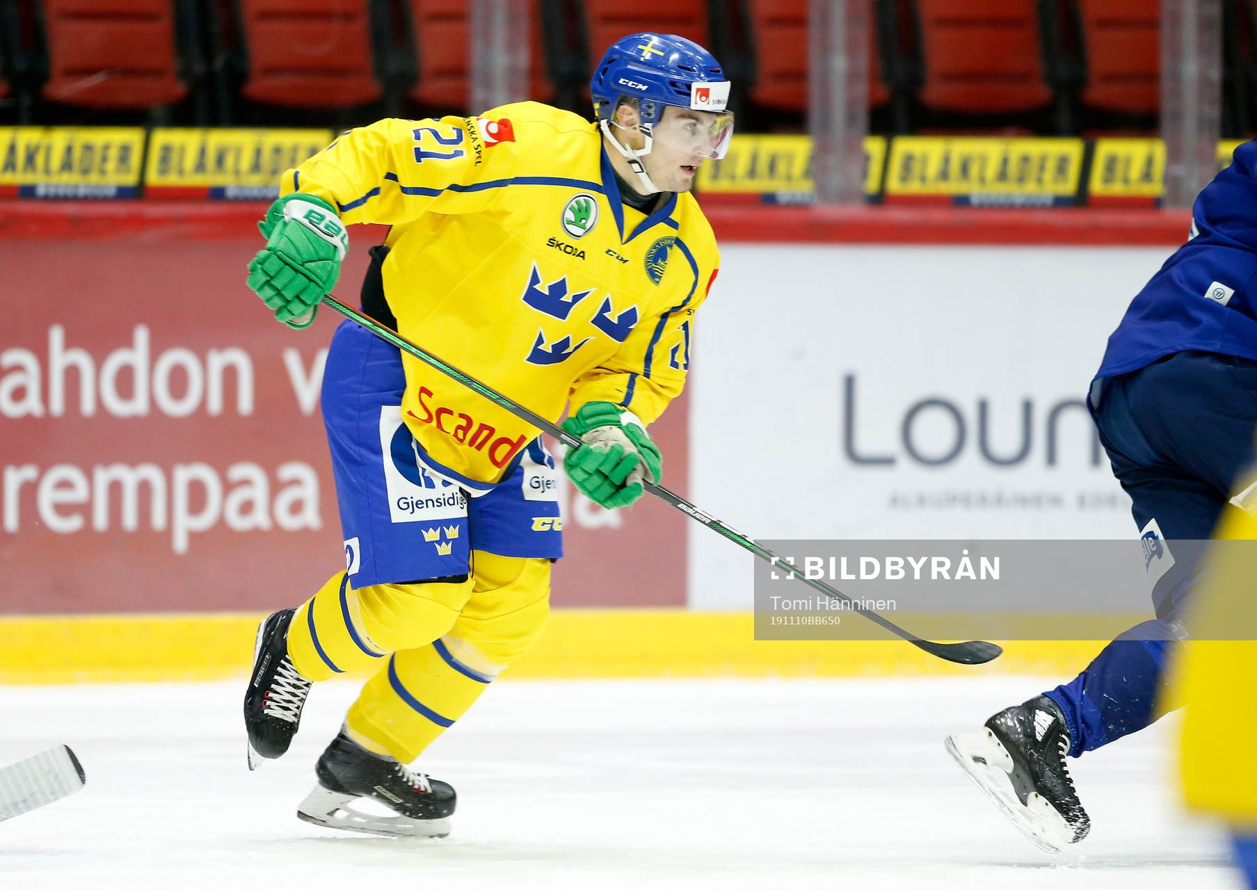 Nils Höglander #21, SWE