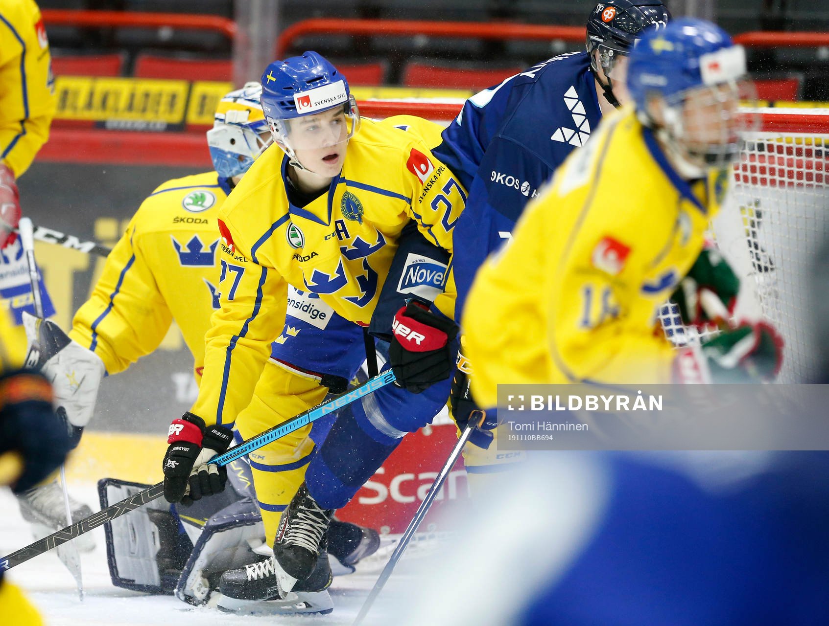 Nils Lundkvist #27, SWE