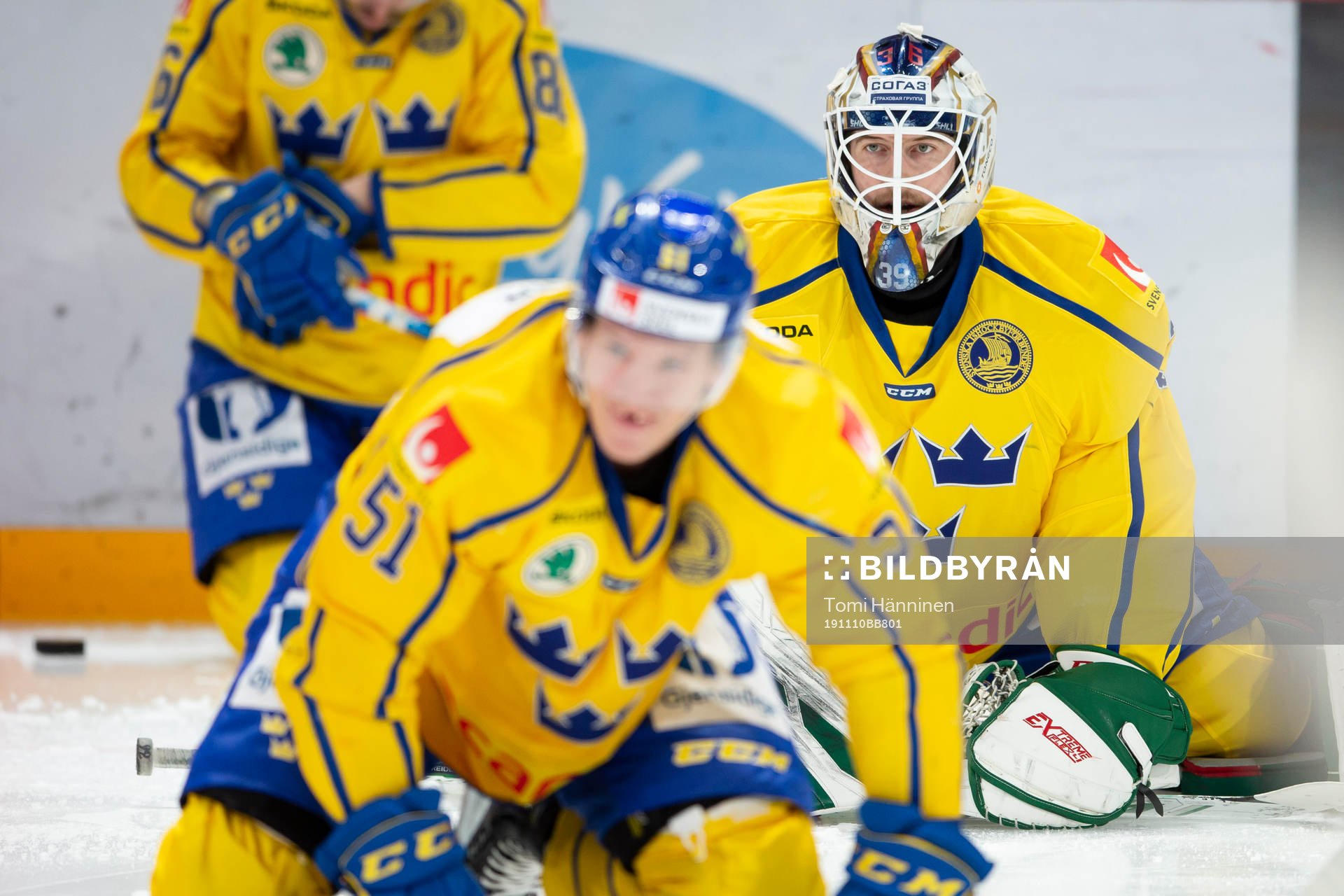 Mathias Brome #86, SWE, Adam Reideborn #39, SWE, Emil