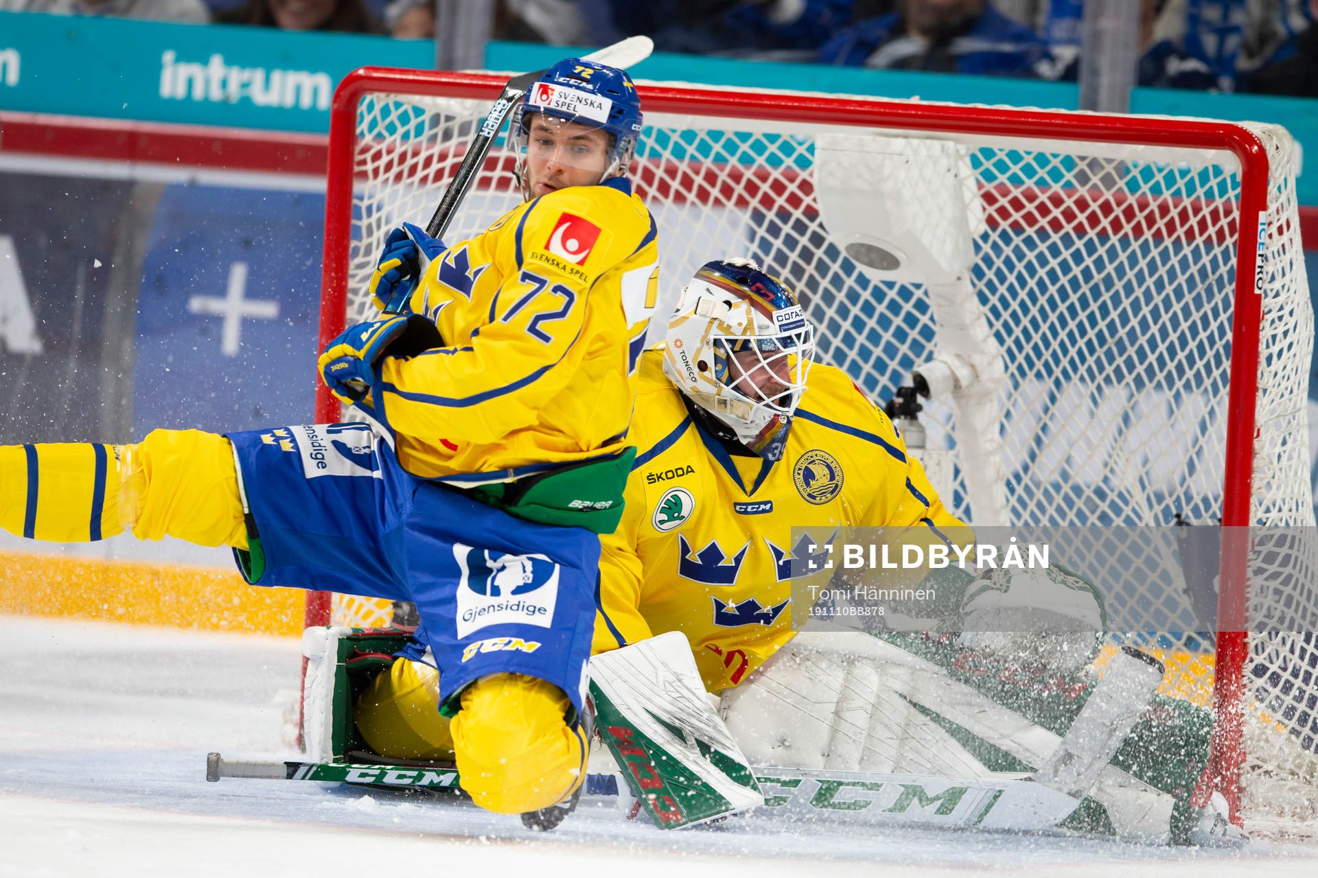 Daniel Zaar #72, SWE, Adam Reideborn #39, SWE