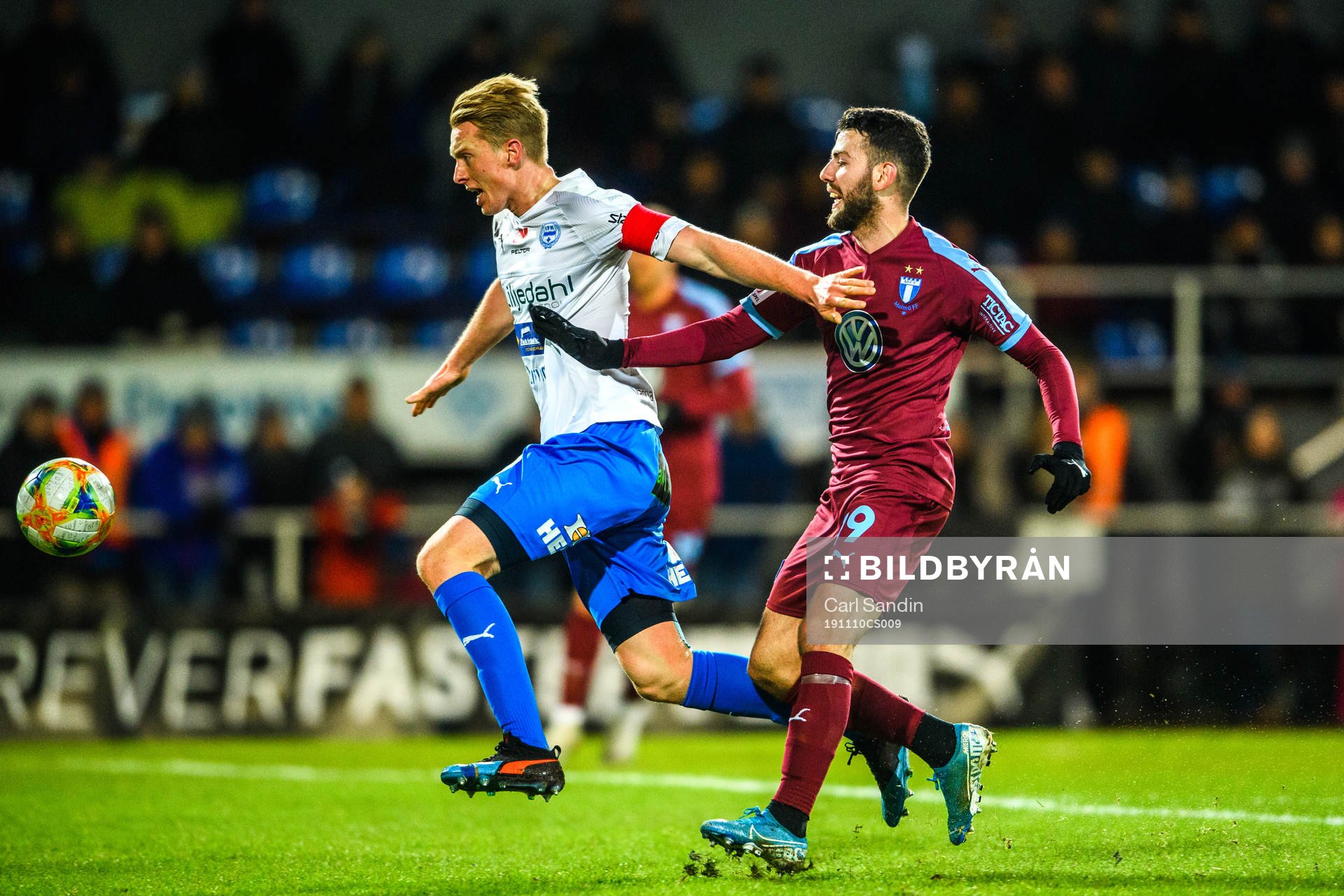 Värnamos Francis de Vries och Malmö FFs Erdal Rakip