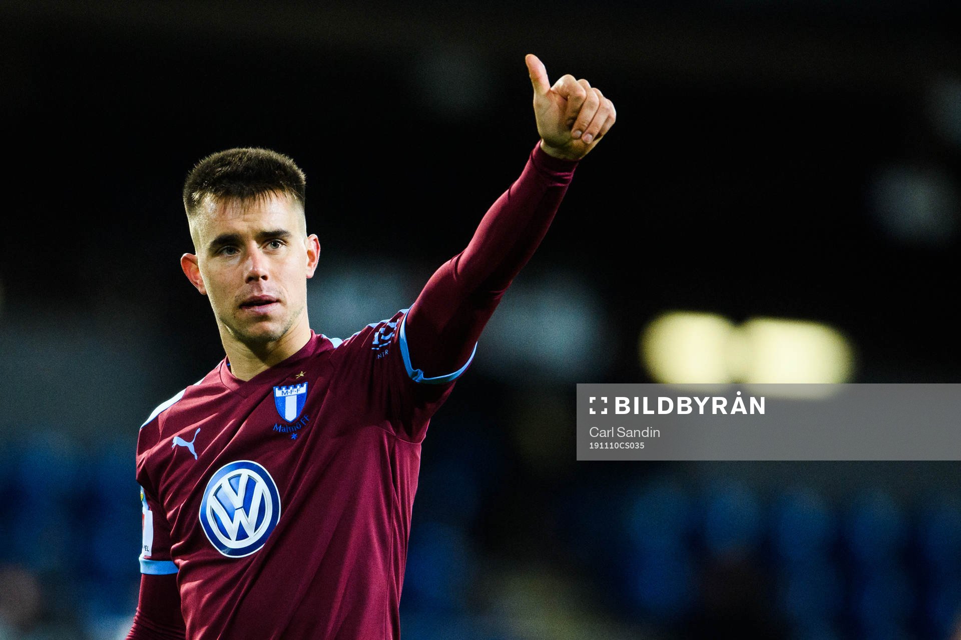 Malmö FFs Jonas Knudsen jublar