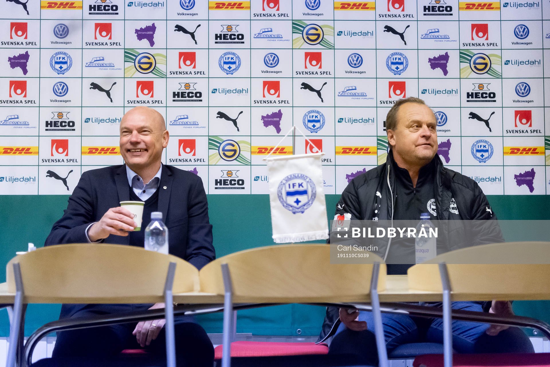 Malmö FFs tränare Uwe Rösler och Värnamos tränare