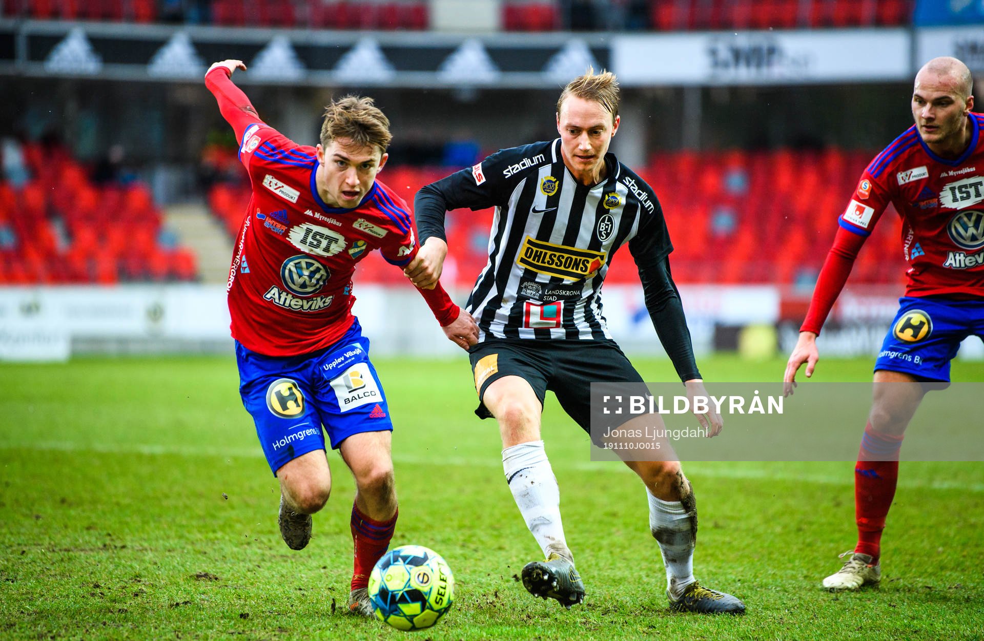 Östers Carl Johansson och Landskronas Måns Ekvall