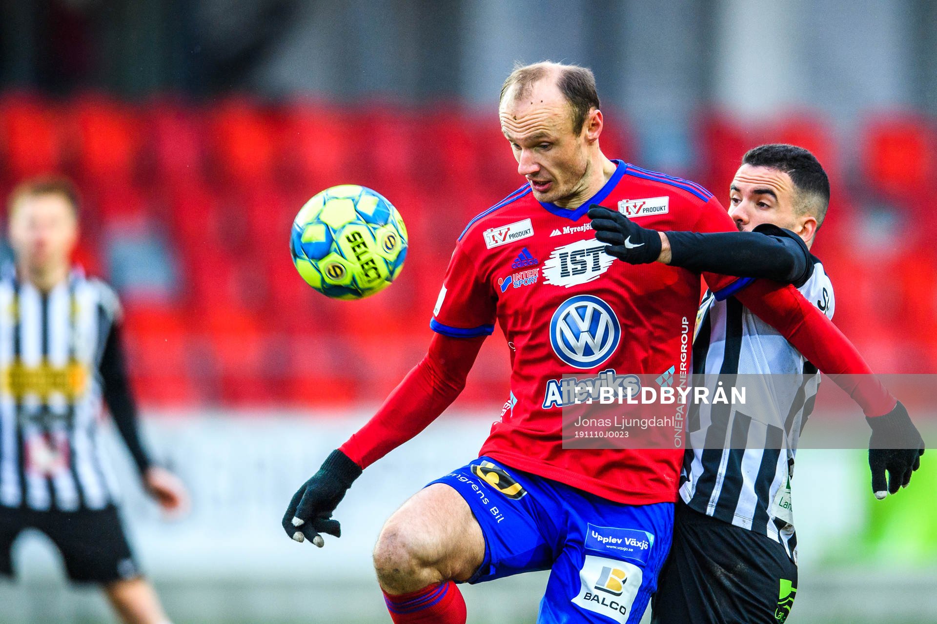 Östers Dragan Kapcevic och Landskronas Granit Stagova