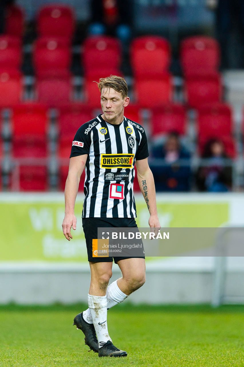 Landskronas Robin Hofsö deppar