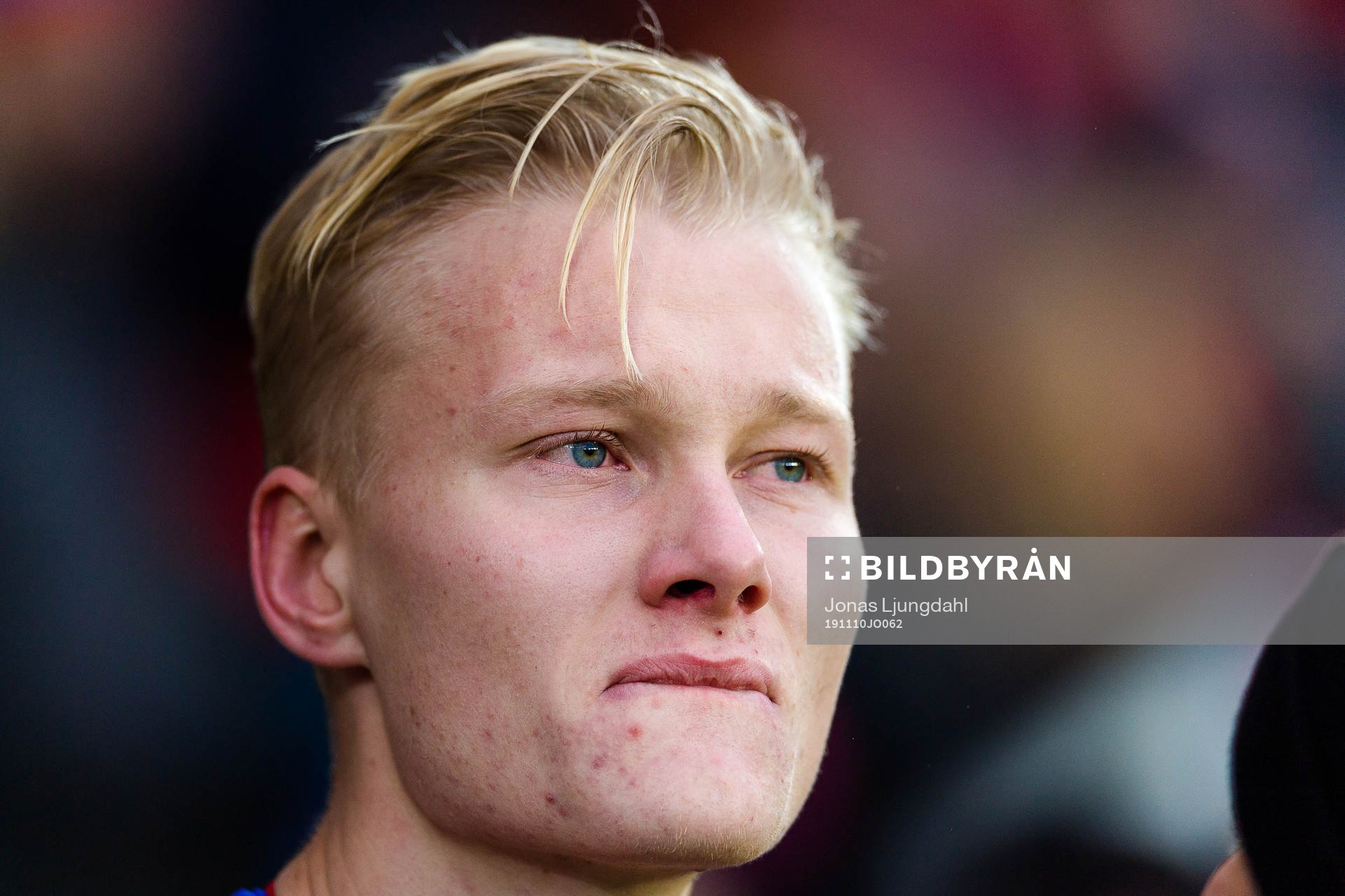 Östers Filip Örnblom med tårar i ögonen