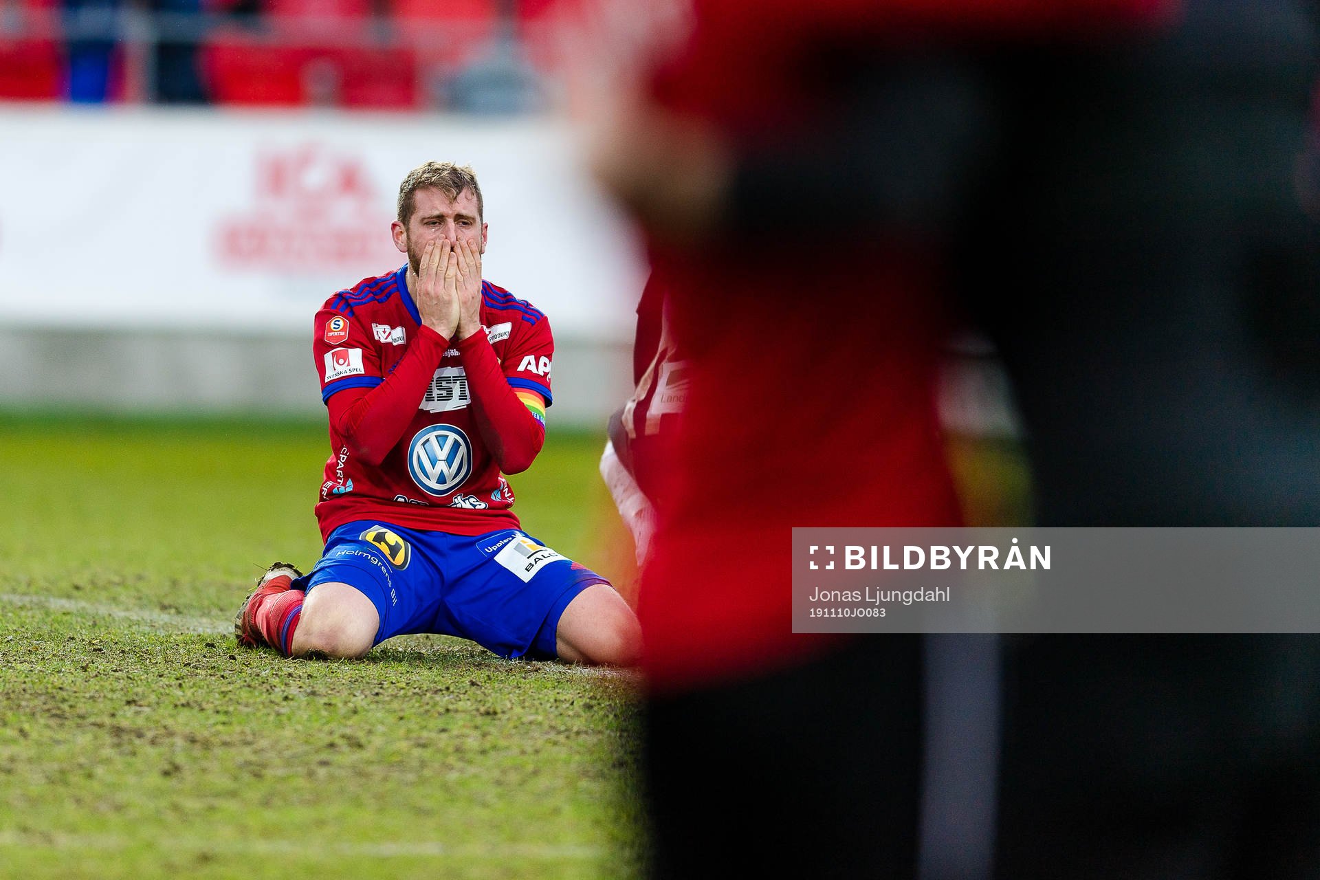 Östers Stefan Karlsson jublar