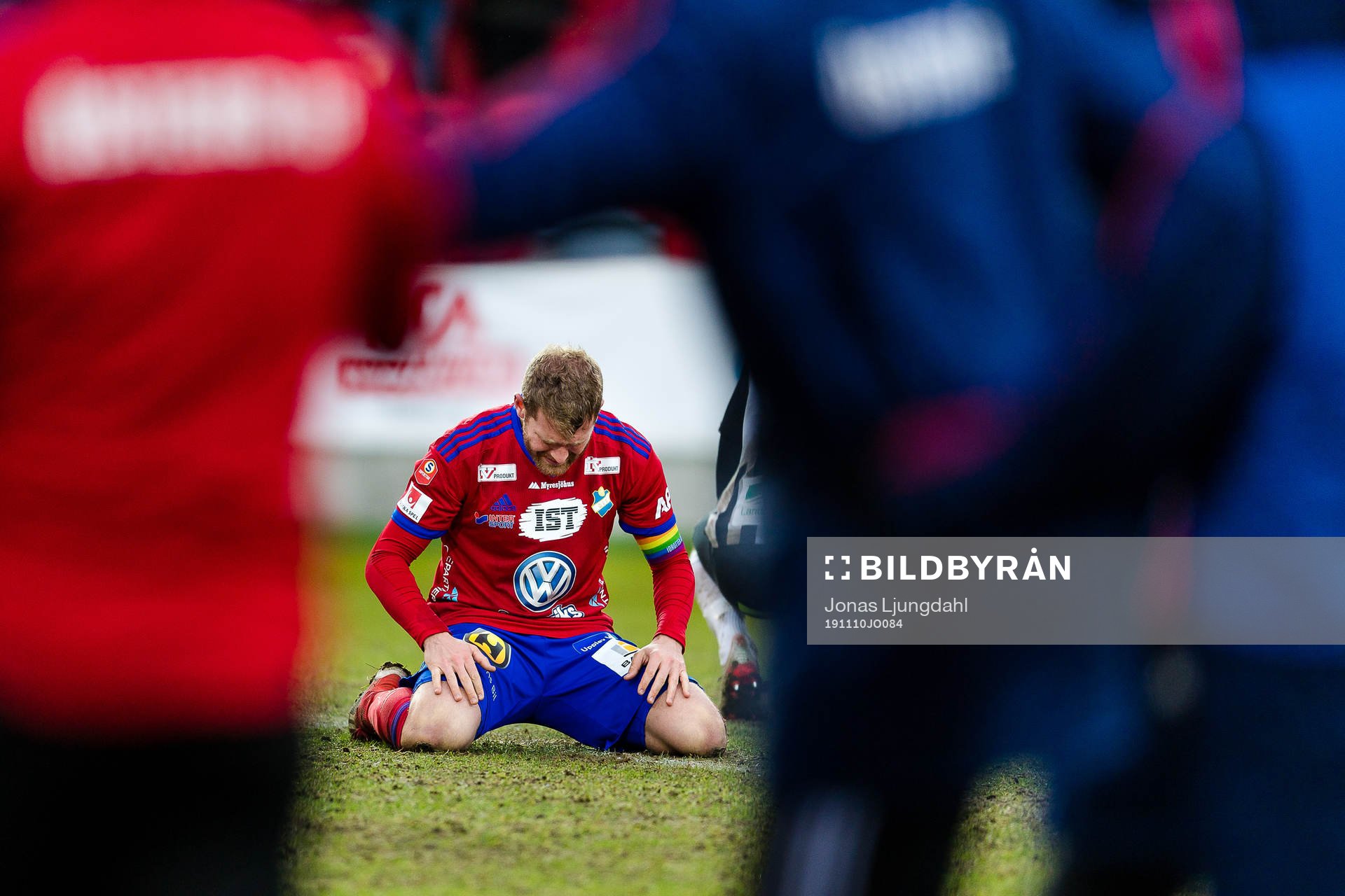 Östers Stefan Karlsson jublar
