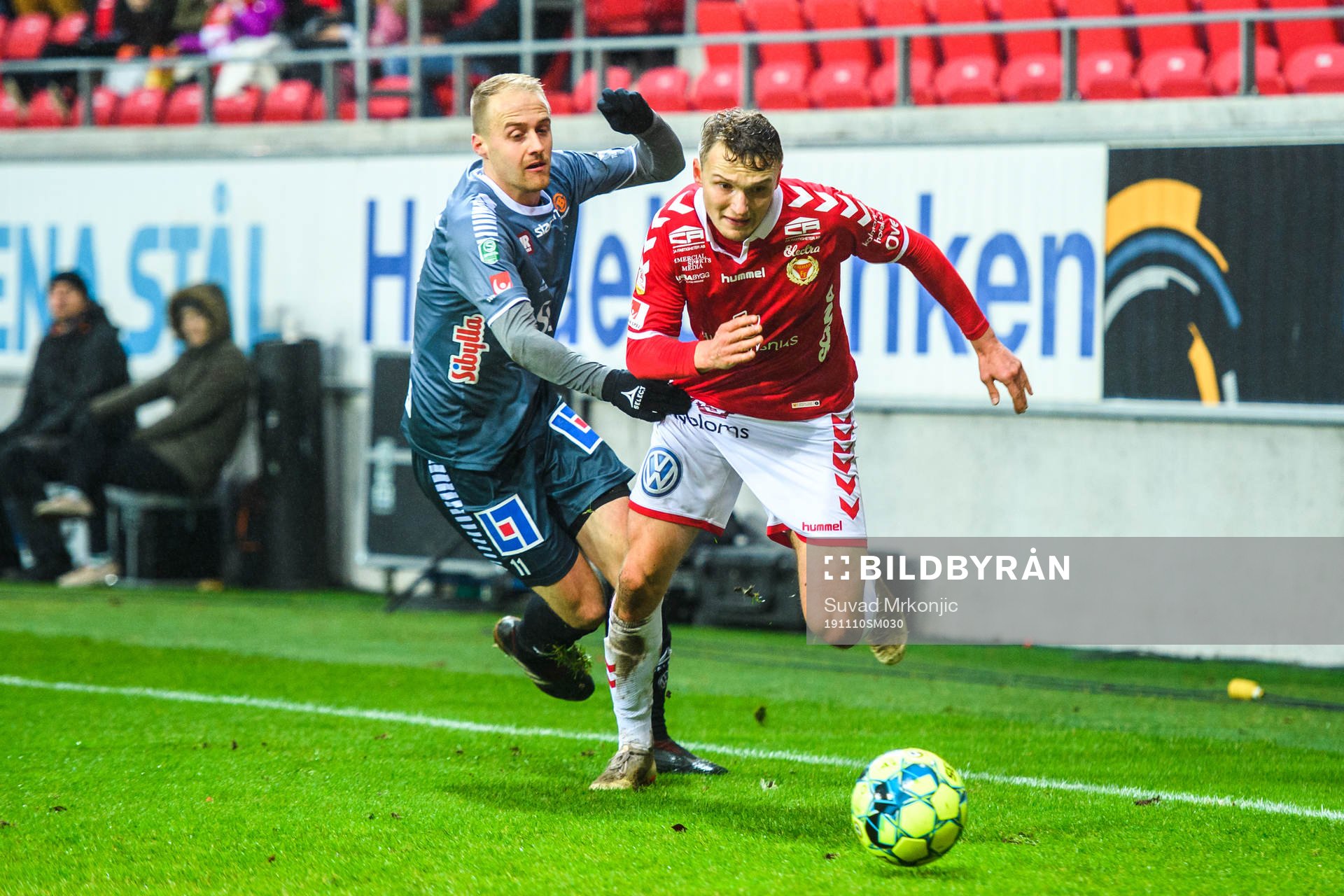 Kalmars Piotr Johansson och Brages Anton Lundin