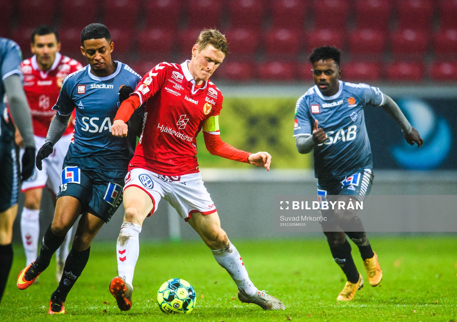 Kalmars Rasmus Elm och Brages Jonathan Morsay