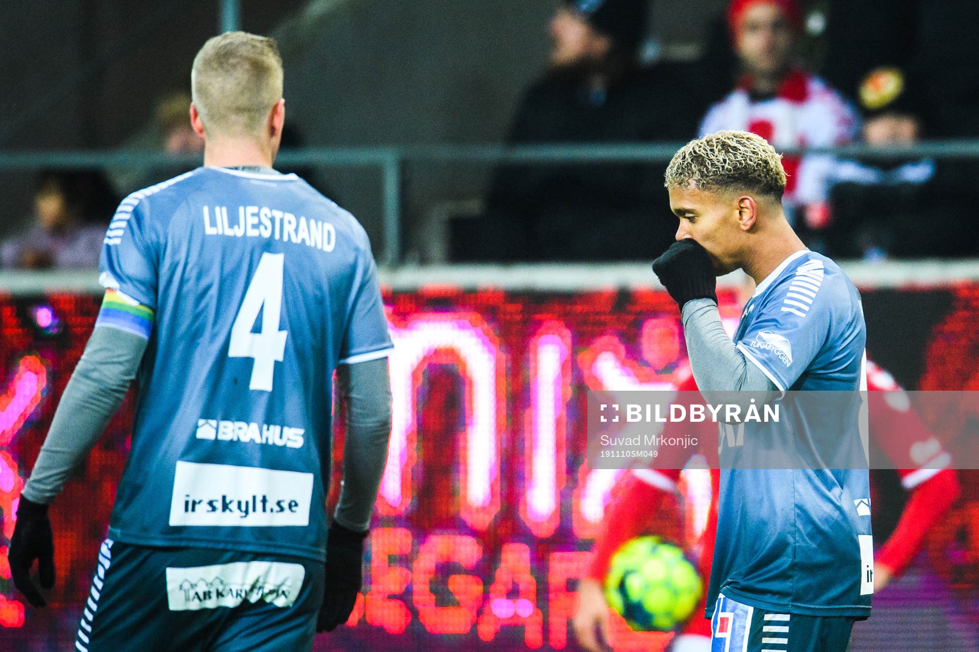 Brages Seth Kanteh Hellberg och Mattias Liljestrand deppar