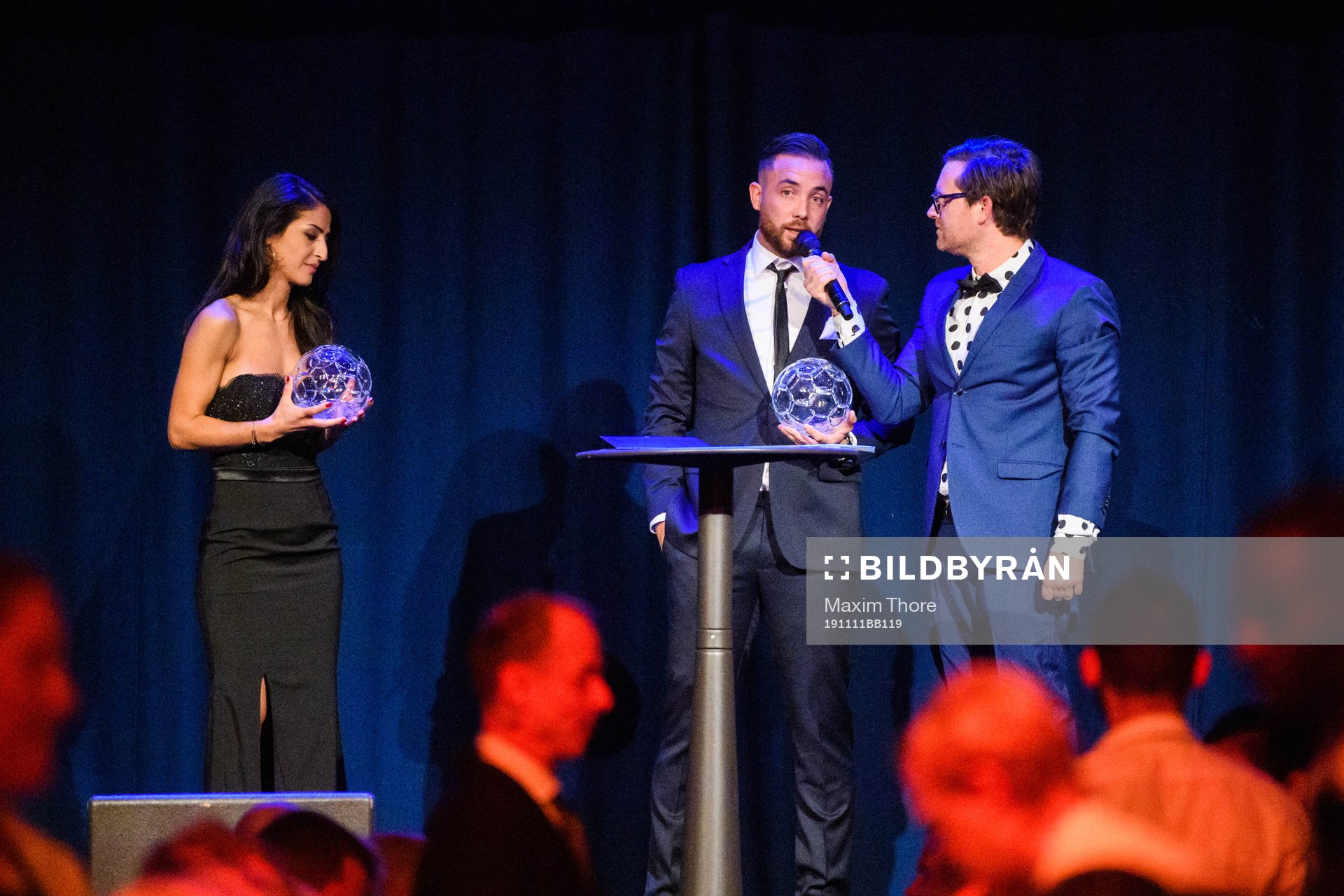 Årets futsalspelare dam och herr Nazanin Vaseghpanah och