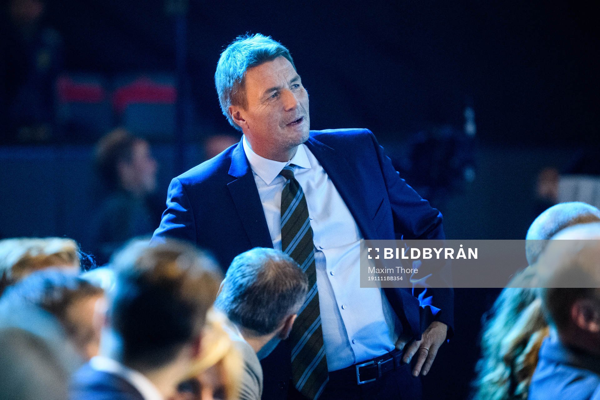 Thomas Bodström under Fotbollsgalan den 11 november 2019 i Stockholm.