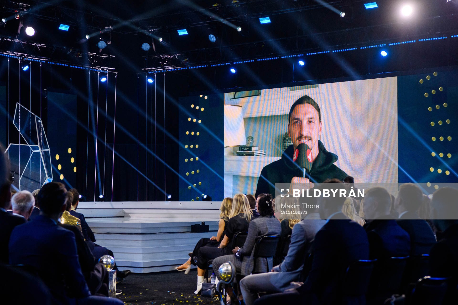 Zlatan Ibrahimovic på videolänk