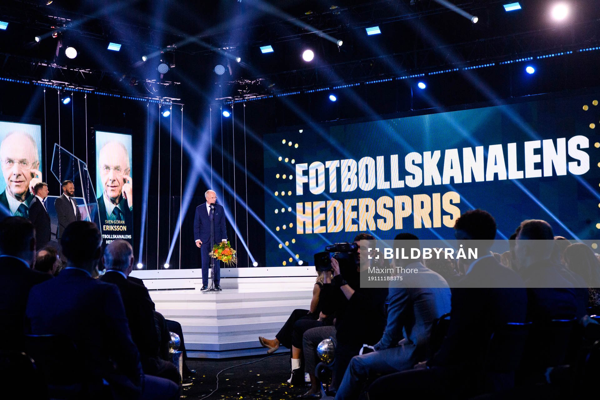 Sven-Göran Eriksson Svennis tar emot Fotbollskanalens