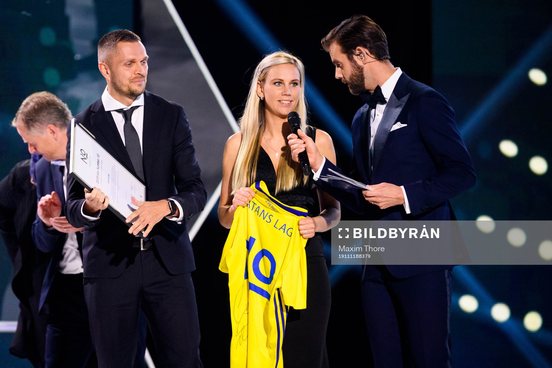 Sofie Nehvonen och Jeff Tössberg från Gatans Lag,