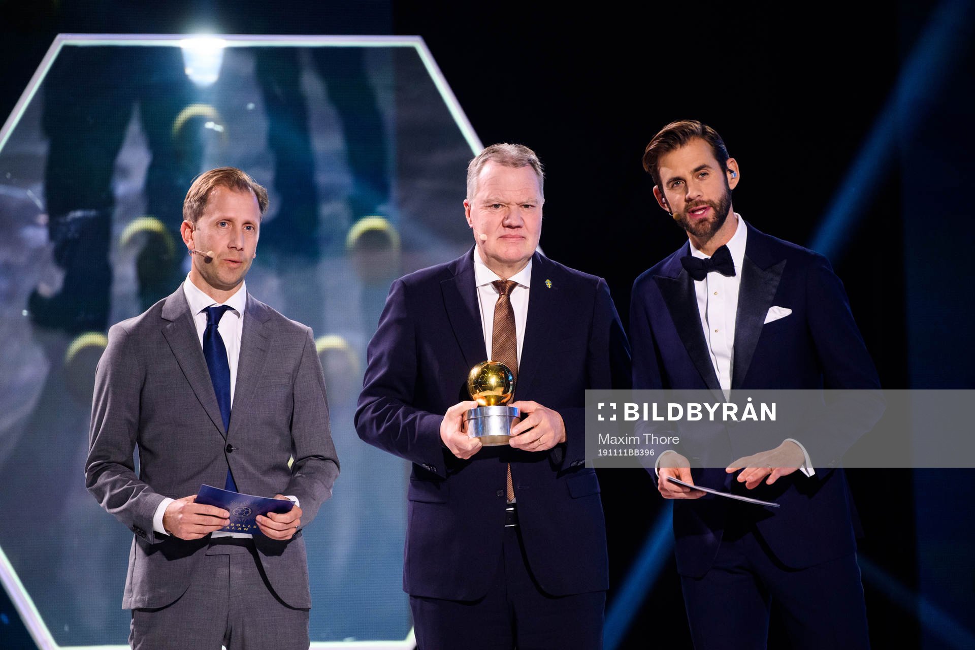 Simon Bank, Aftonbladet och Karl-Erik Nilsson, ordförande