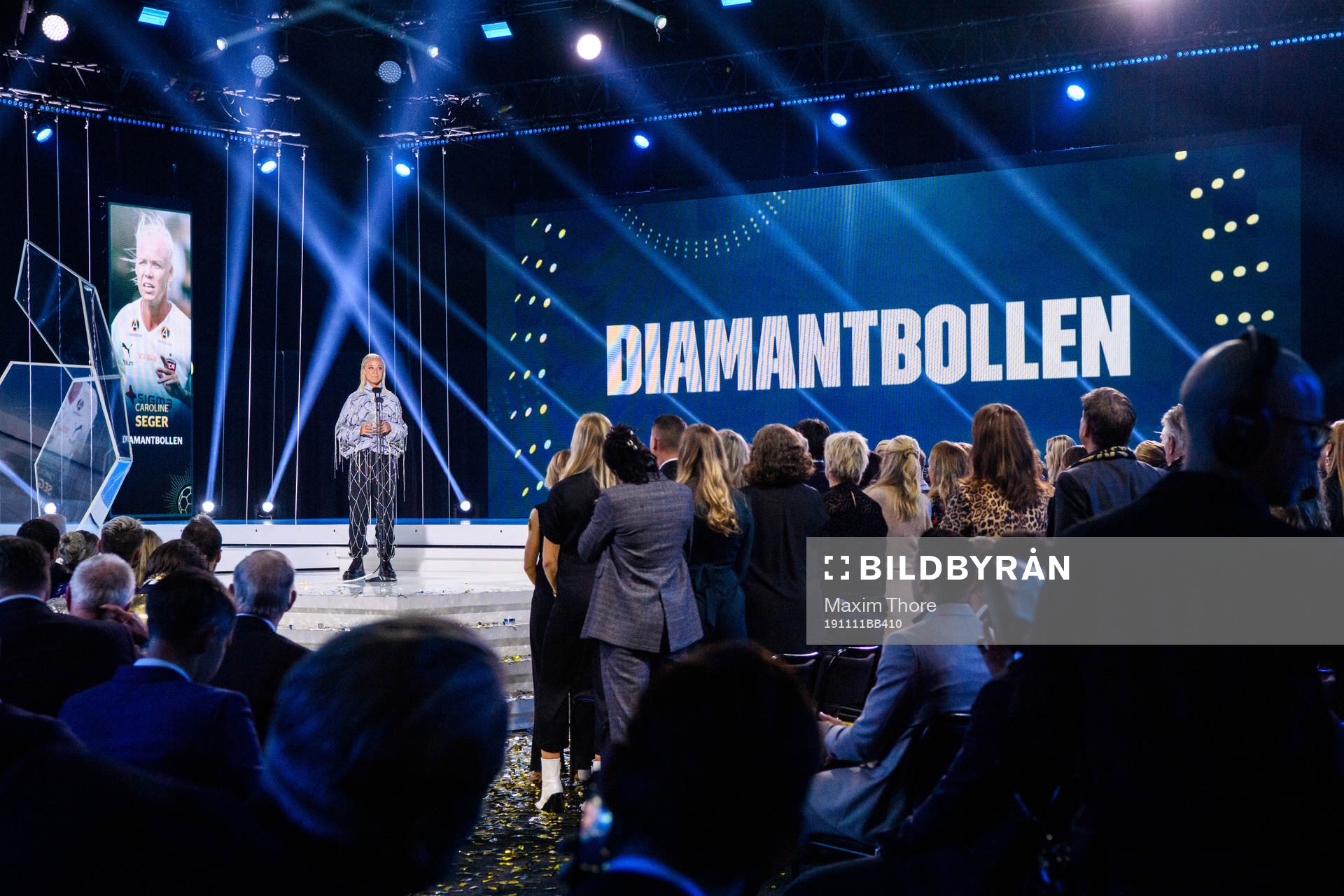 Caroline Seger vinnare av Diamantbollen