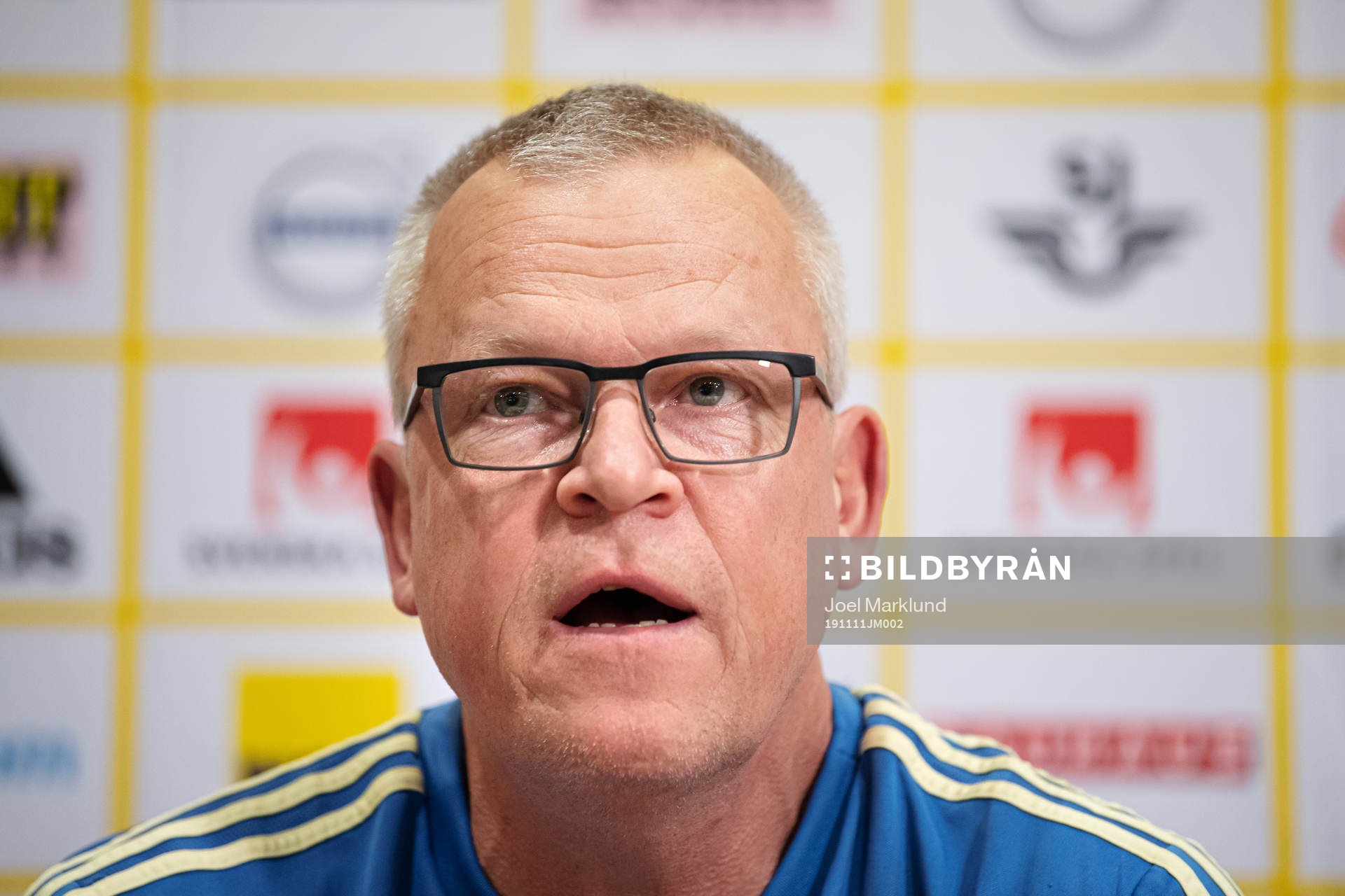 Janne Andersson, head coach of the Swedish national
