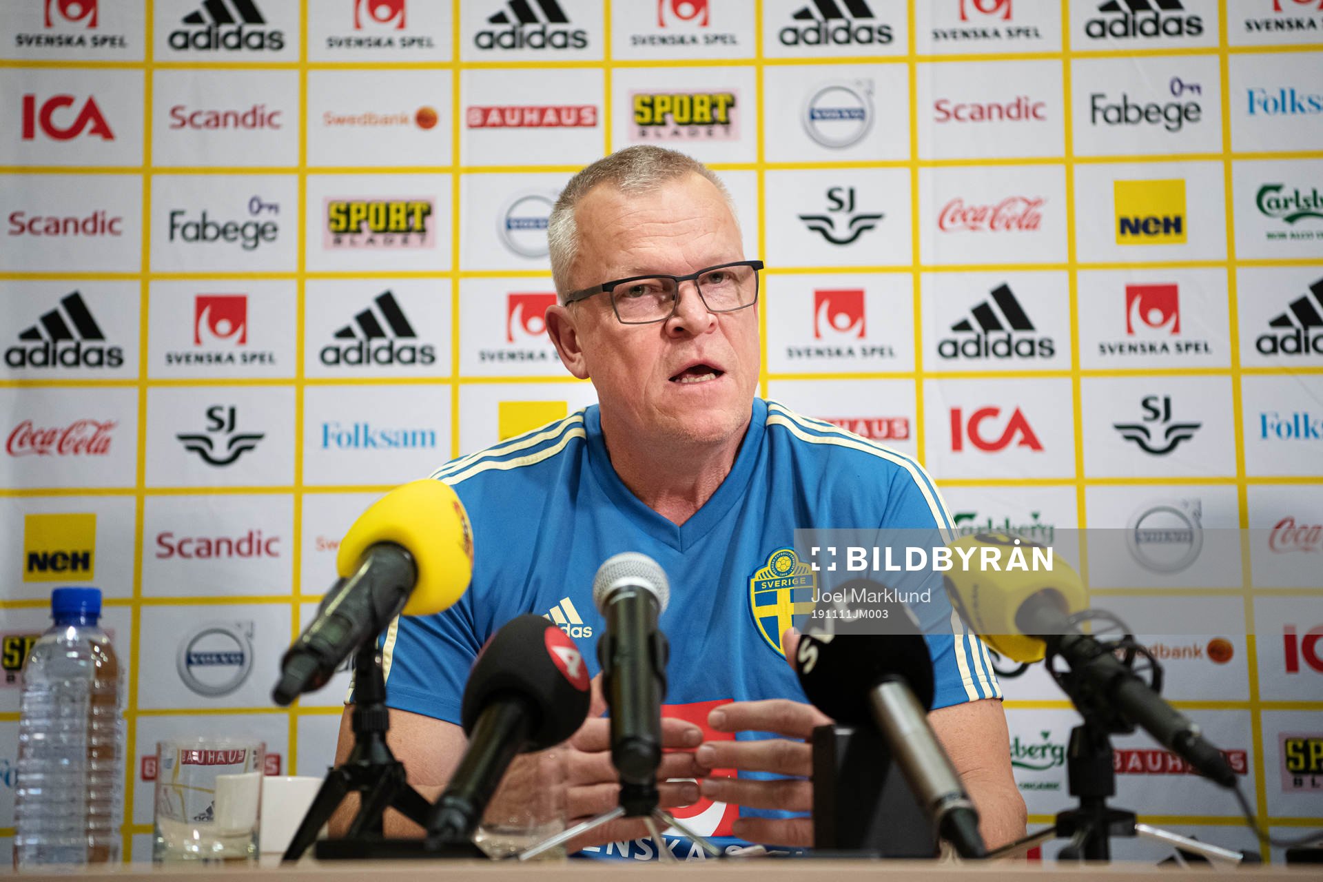 Janne Andersson, head coach of the Swedish national