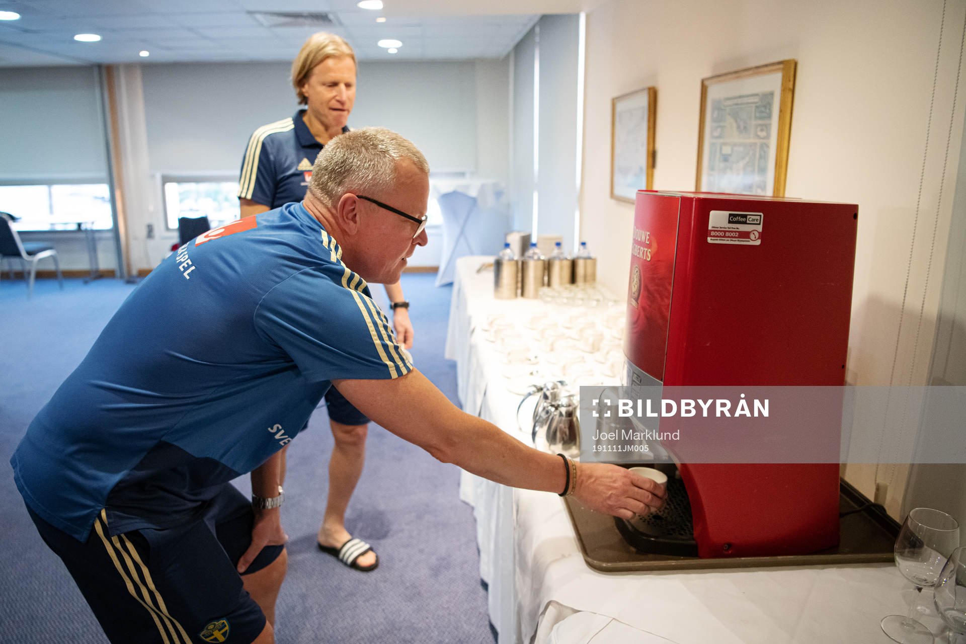 Janne Andersson, head coach of the Swedish national