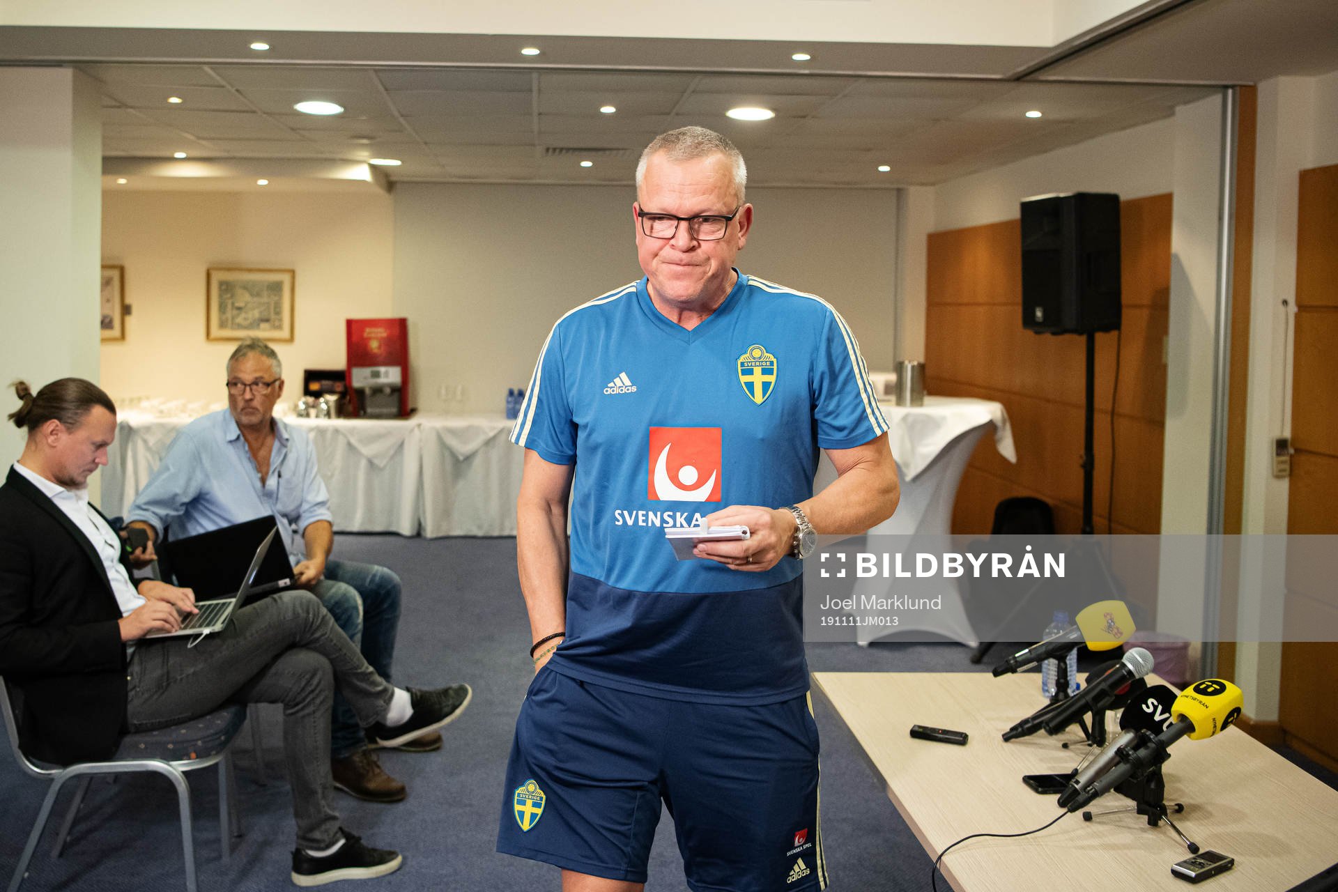 Janne Andersson, head coach of the Swedish national