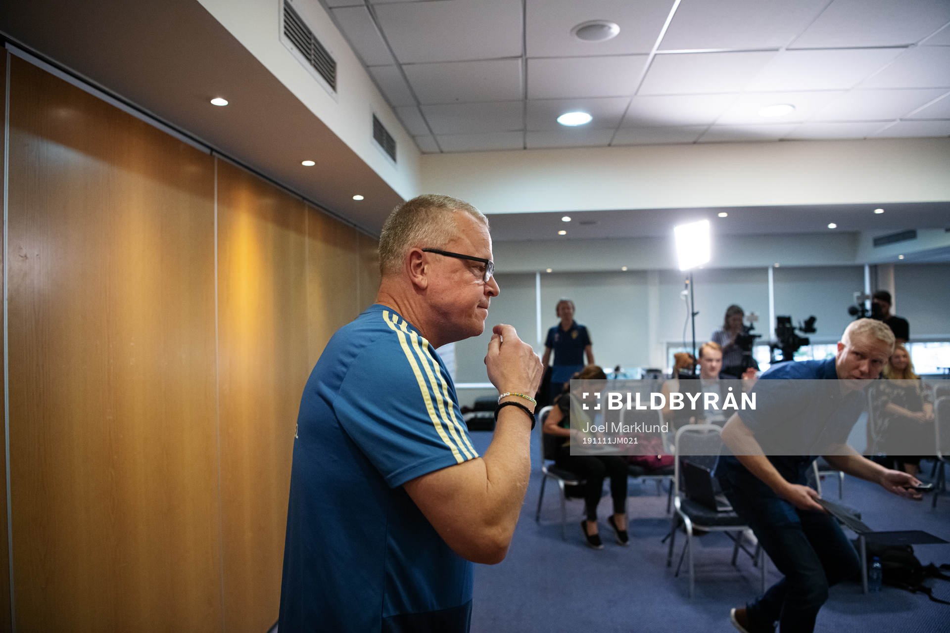 Janne Andersson, head coach of the Swedish national