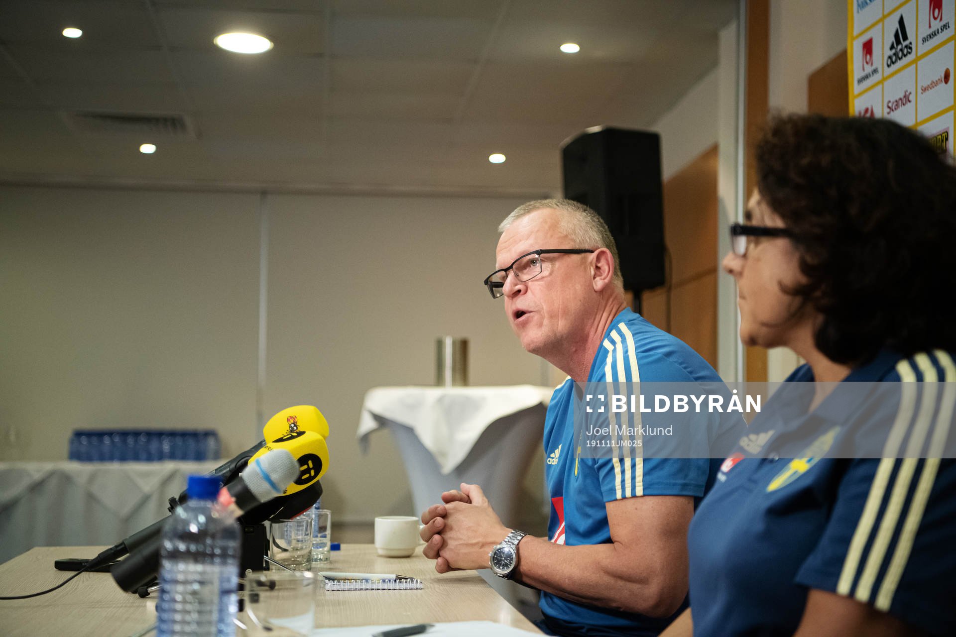 Janne Andersson, head coach of the Swedish national
