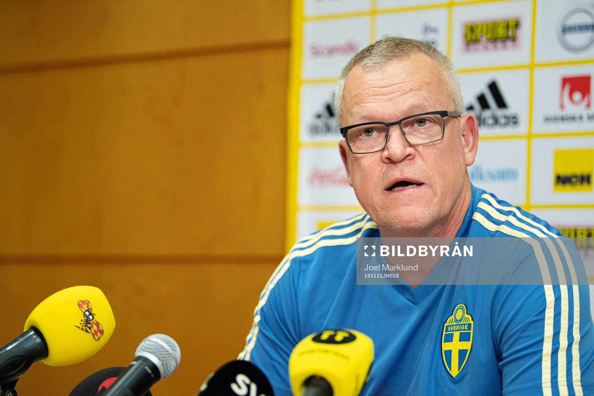 Janne Andersson, head coach of the Swedish national