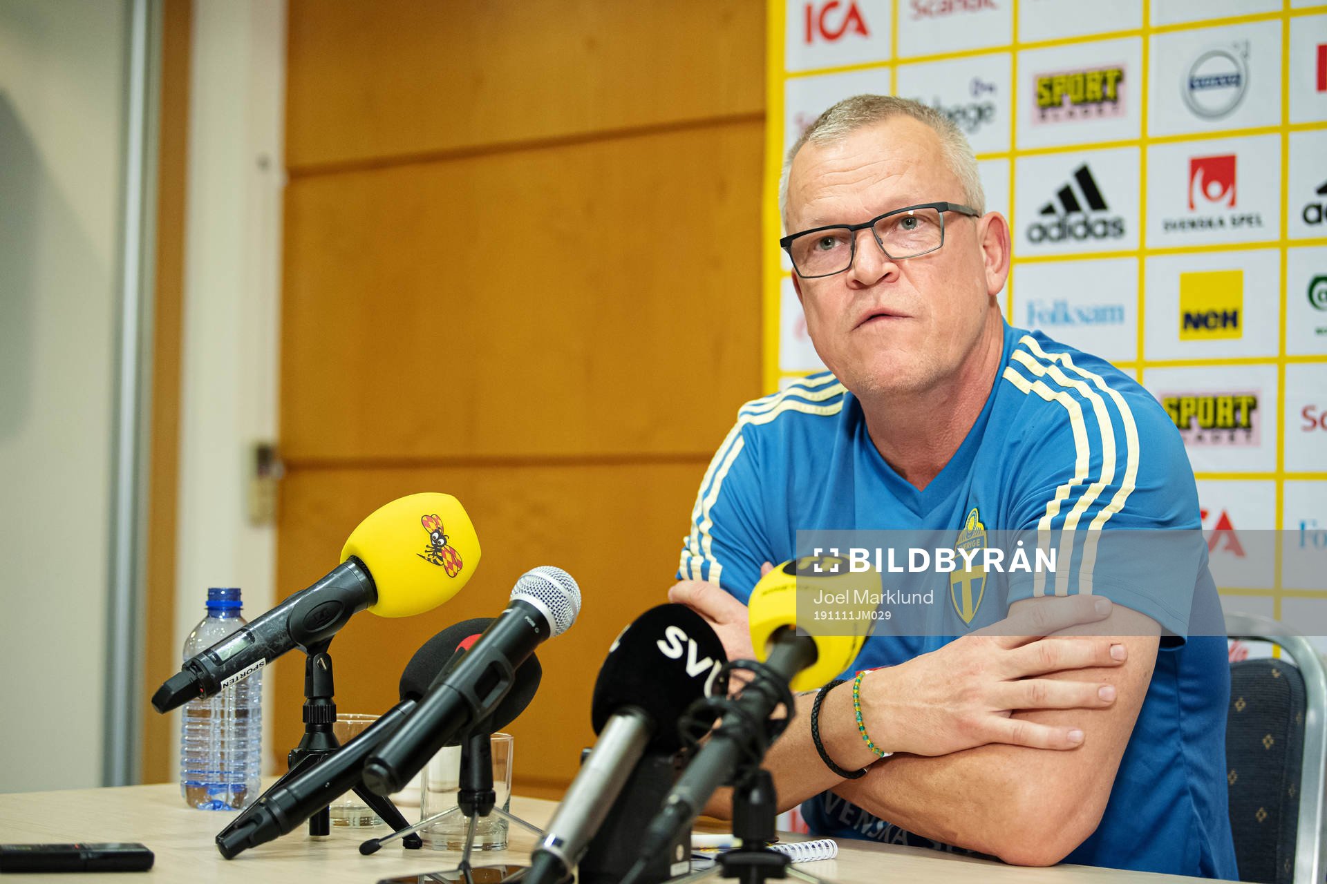 Janne Andersson, head coach of the Swedish national