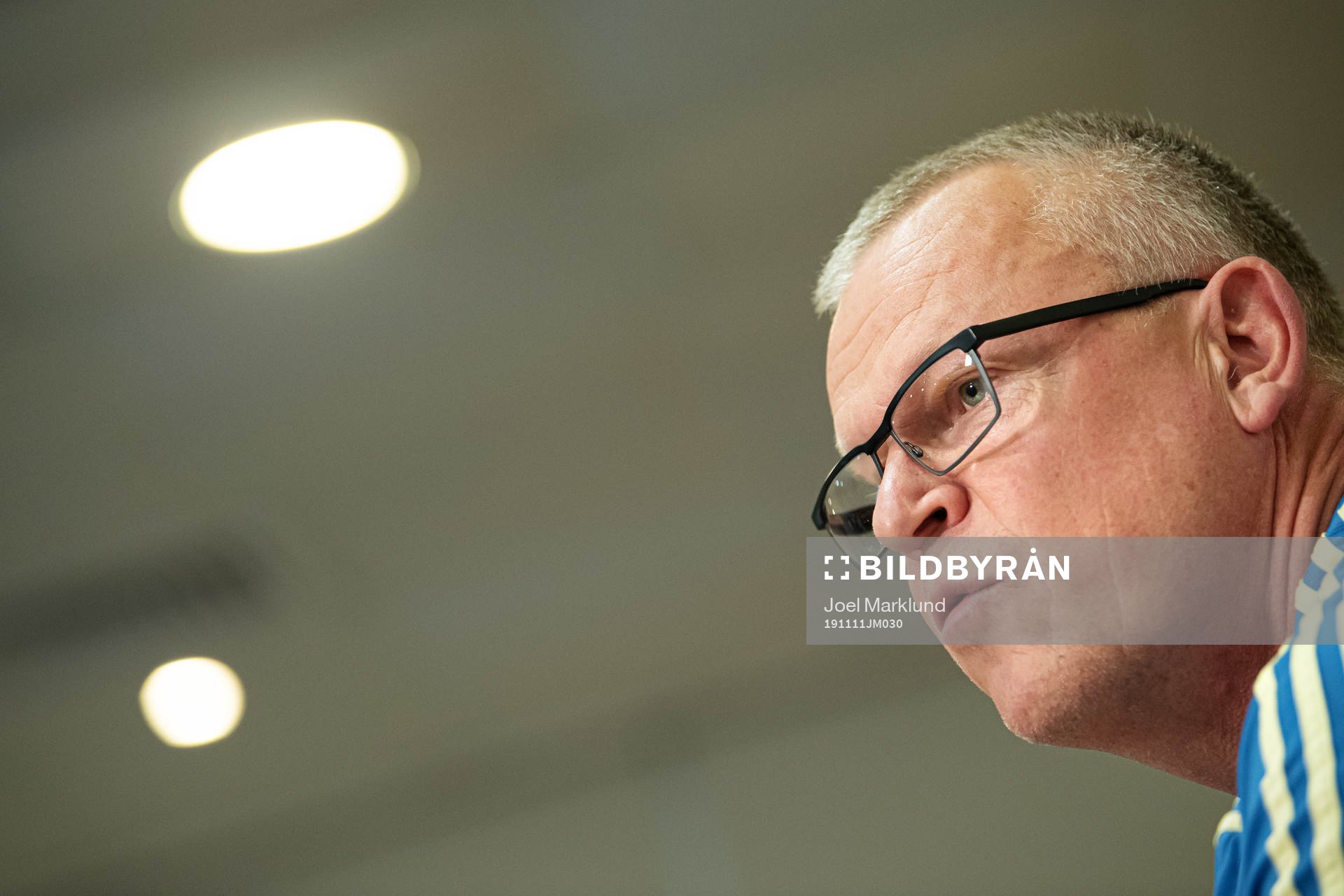 Janne Andersson, head coach of the Swedish national