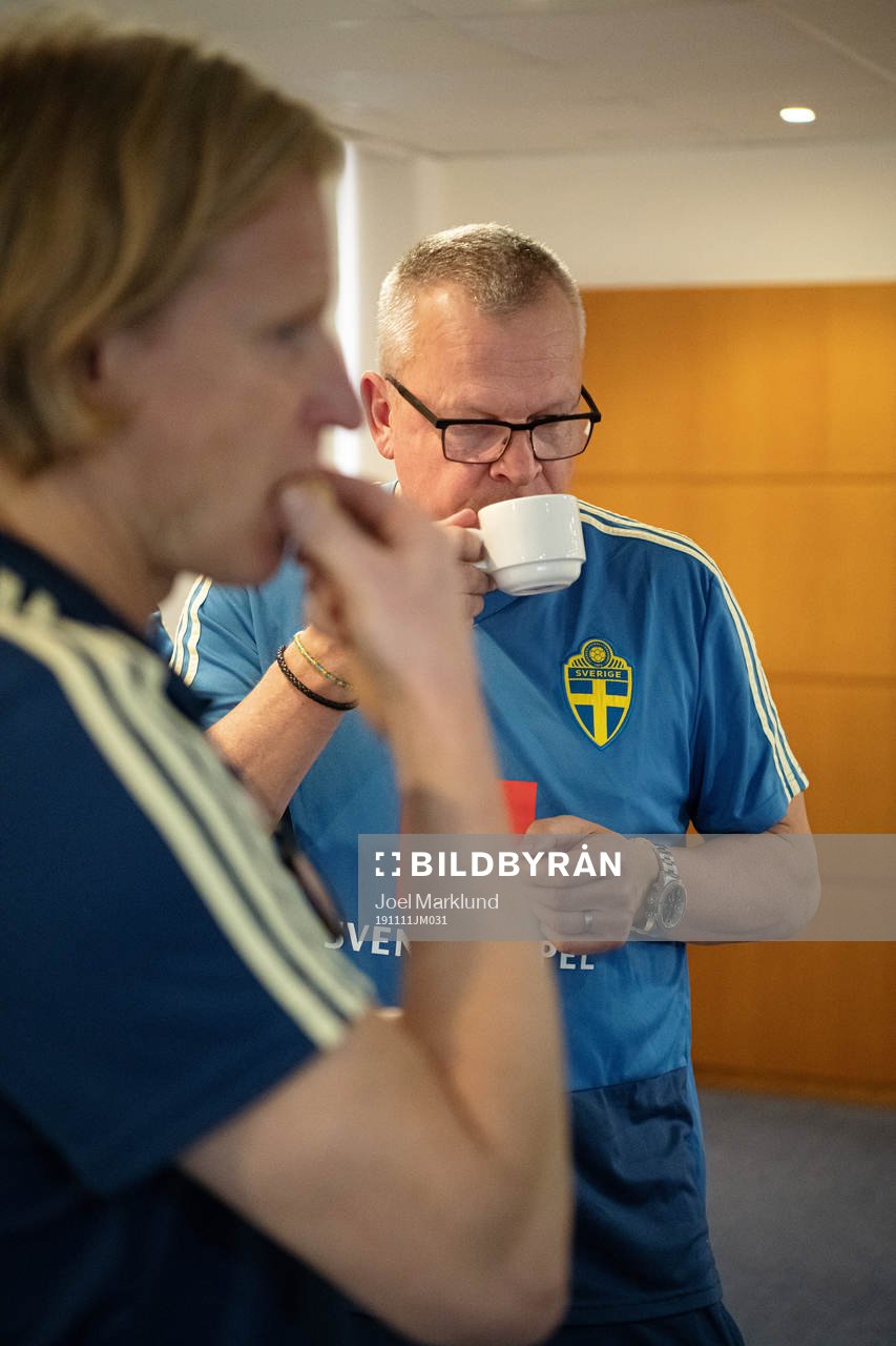 Janne Andersson, head coach of the Swedish national