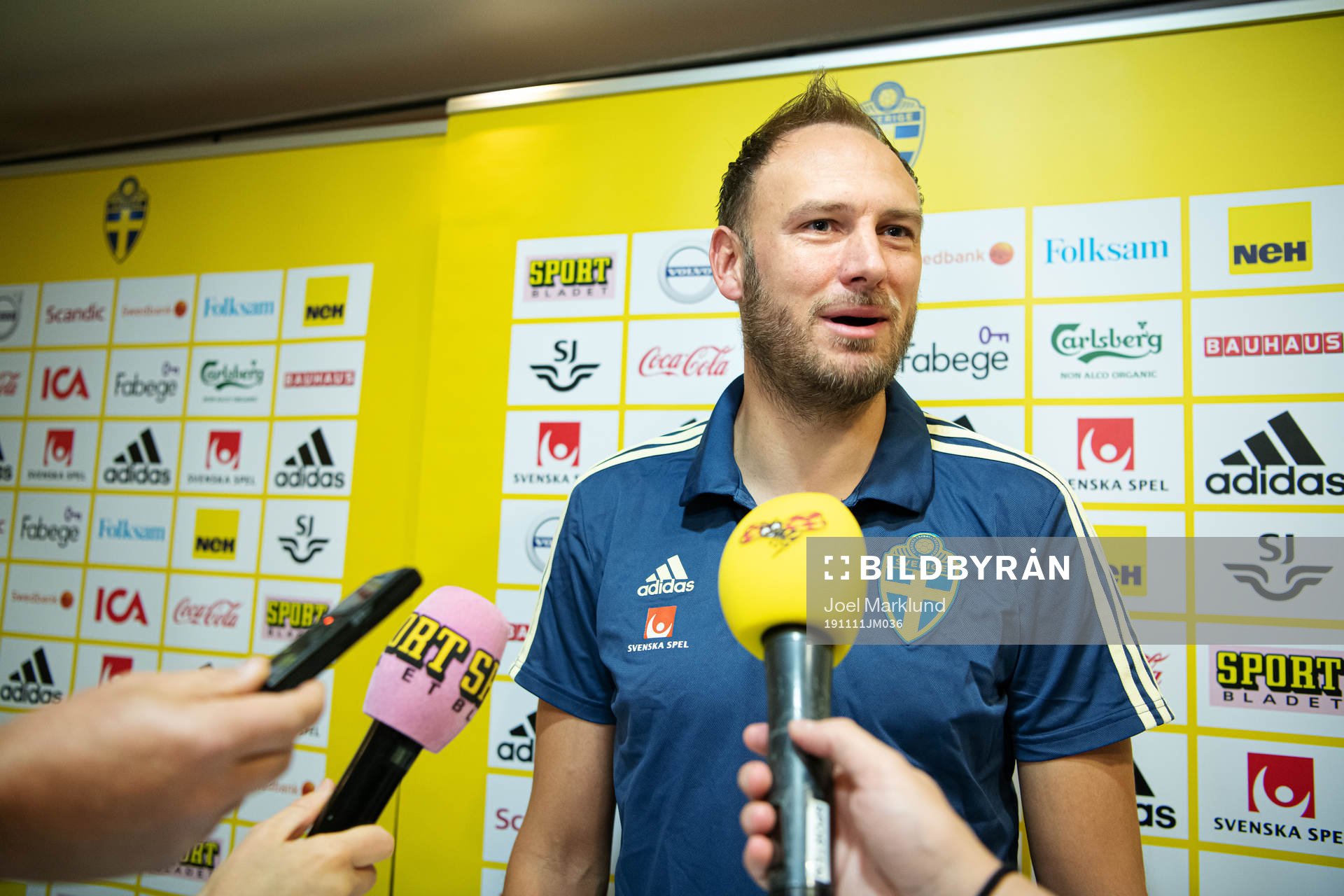 Andreas Granqvist of the Swedish national football team