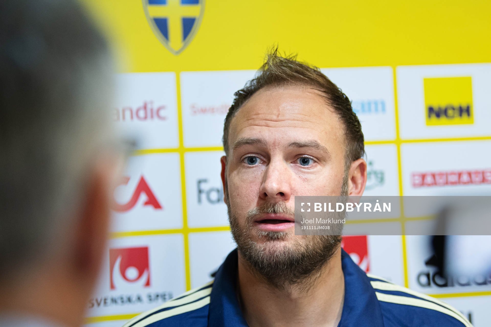 Andreas Granqvist of the Swedish national football team