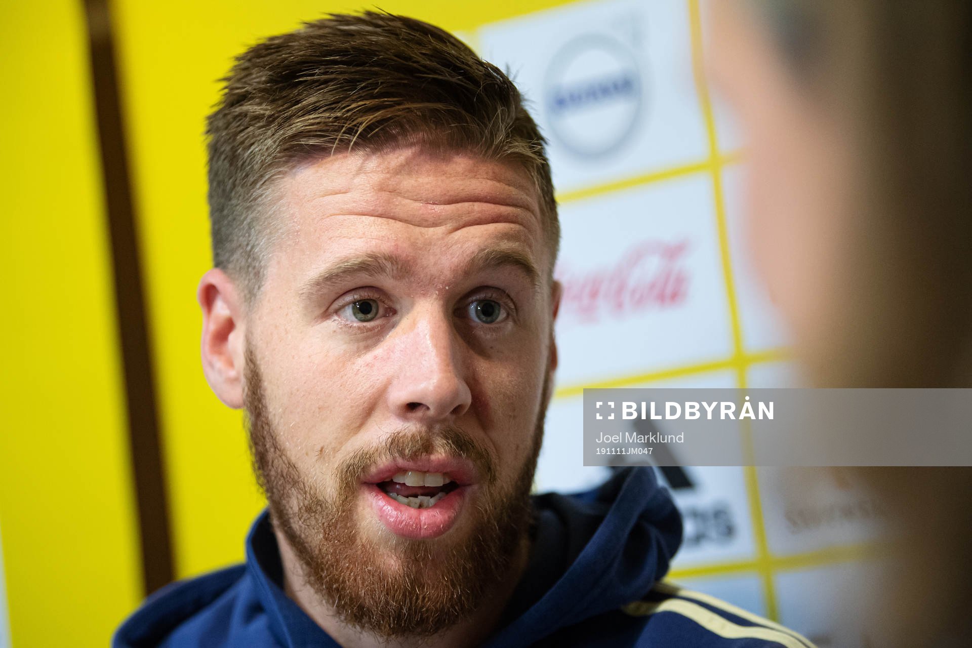 Pontus Jansson of the Swedish national football team