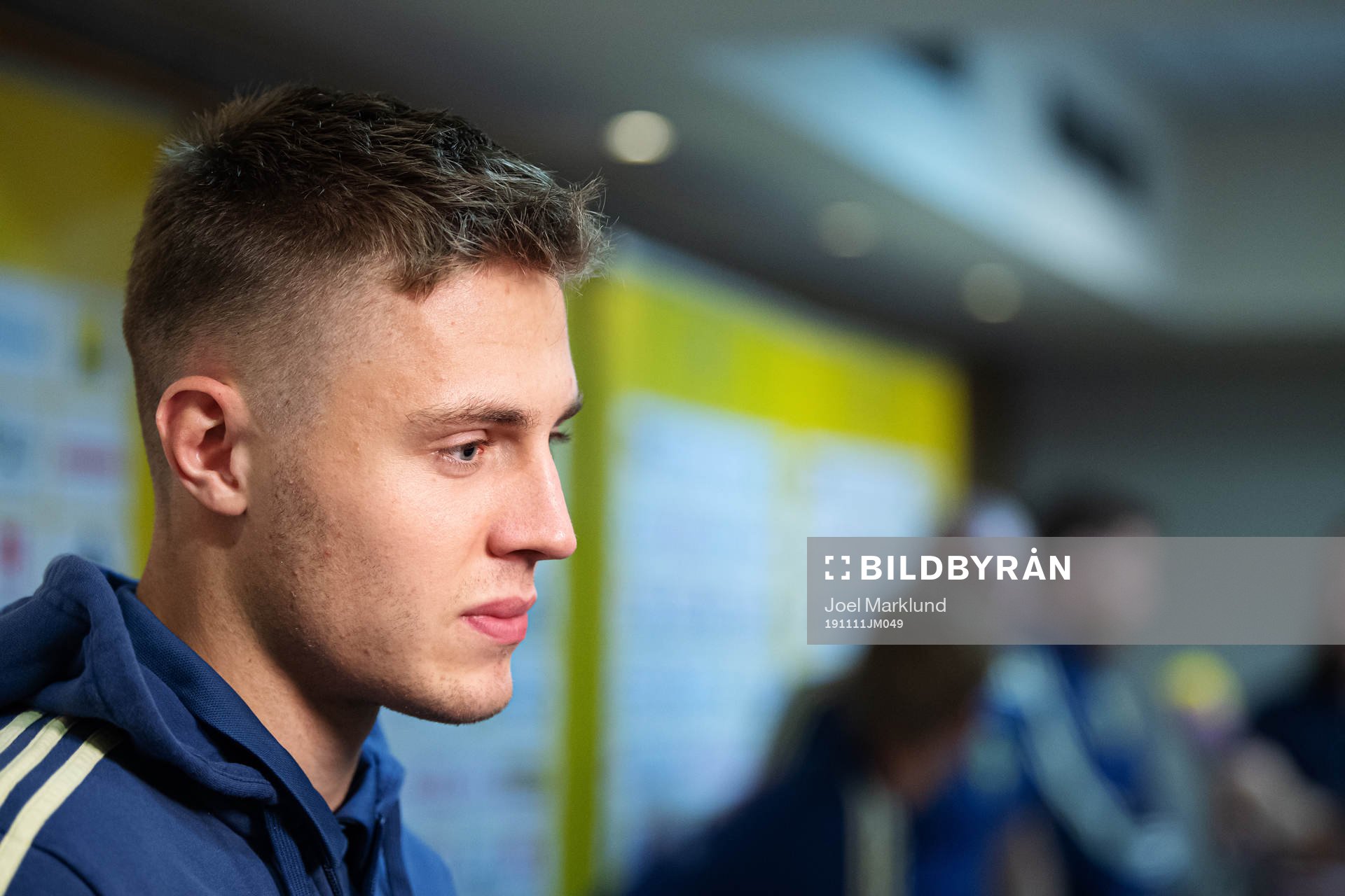 Mattias Svanberg of the Swedish national football team