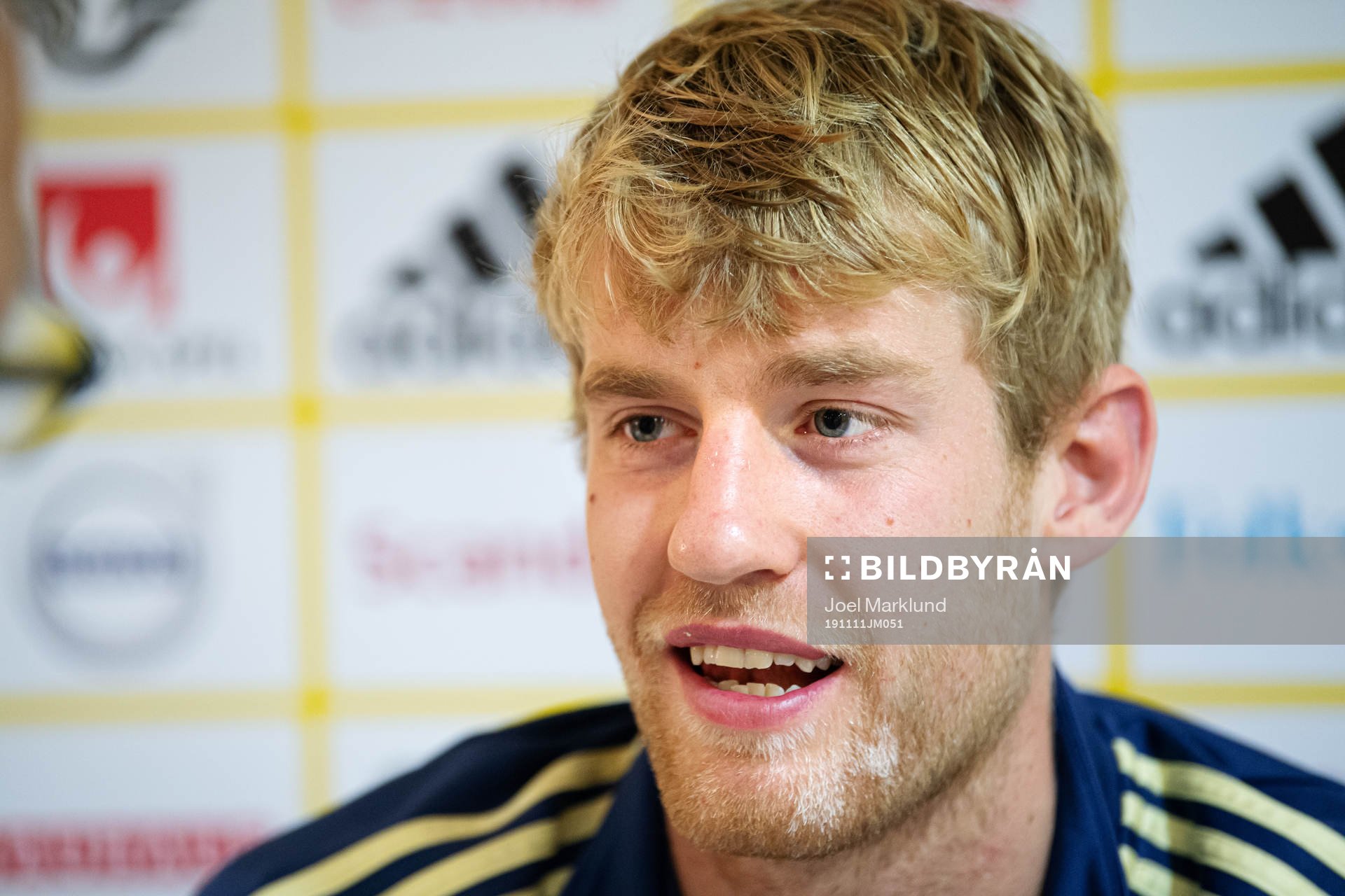 Filip Helander of the Swedish national football team