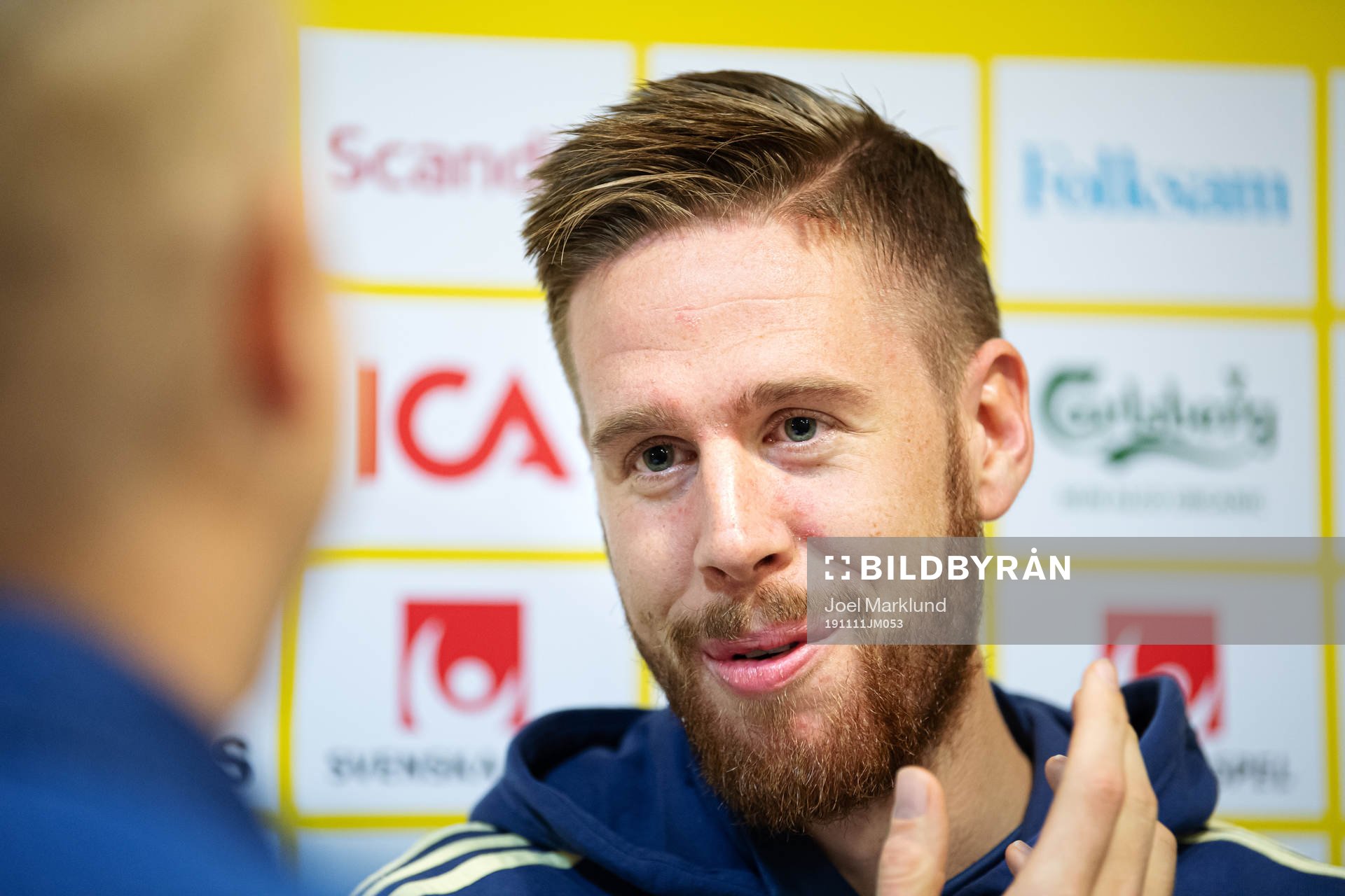 Pontus Jansson of the Swedish national football team