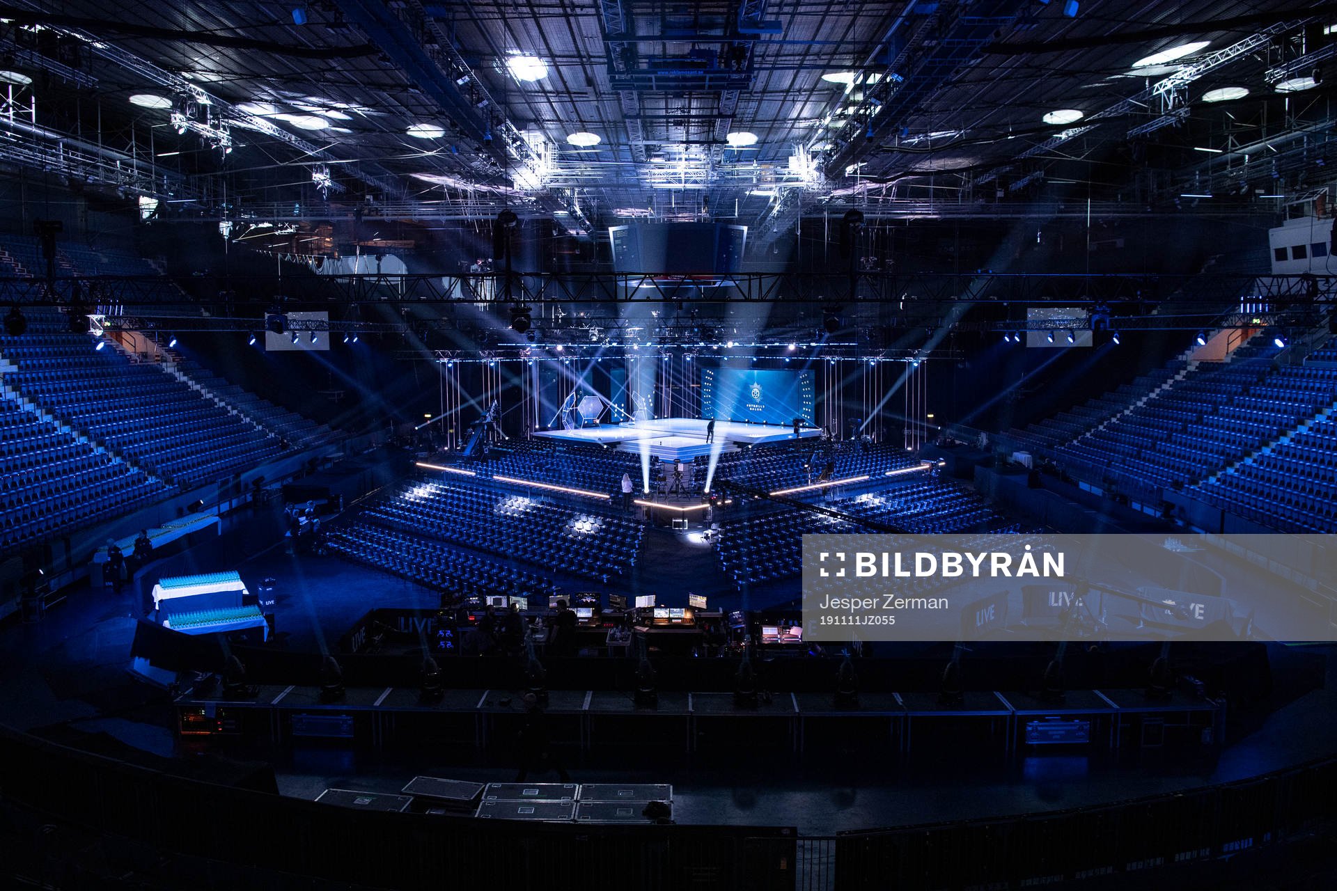 Interiör vy av Hovet