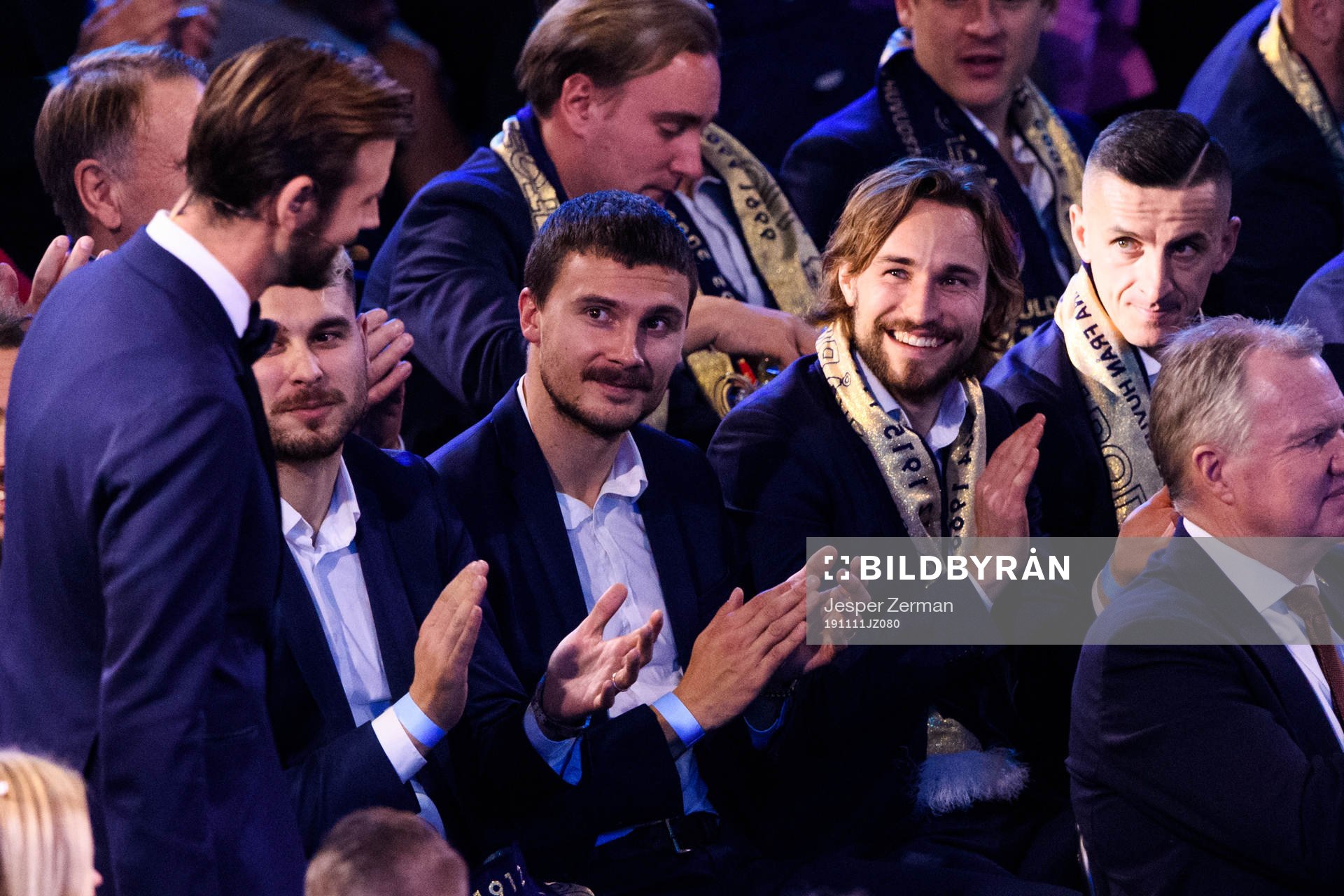Djurgårdens Erik Berg, Kevin Walker och Haris Radetinac