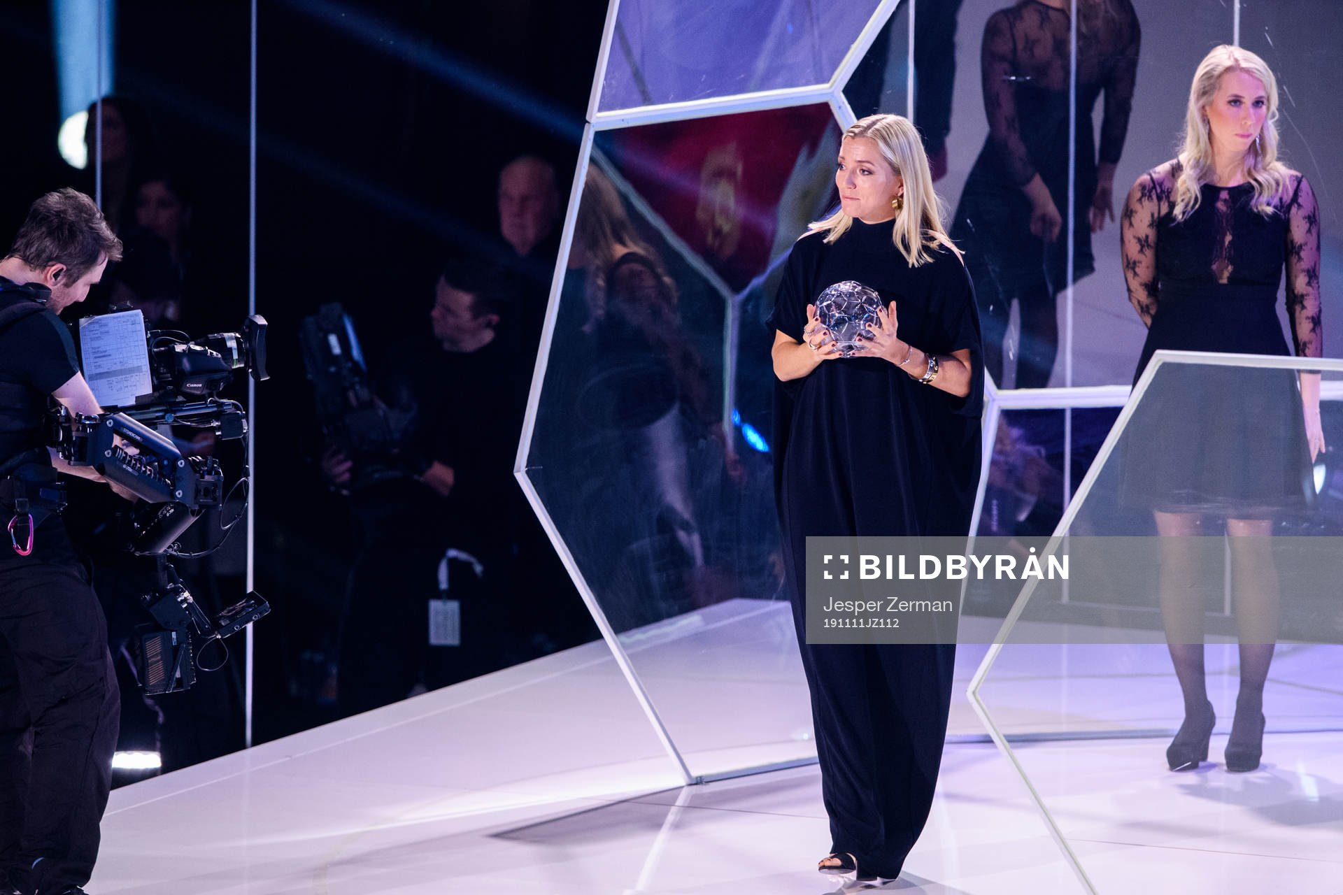Linda Sembrant tilldelas priset Årets back